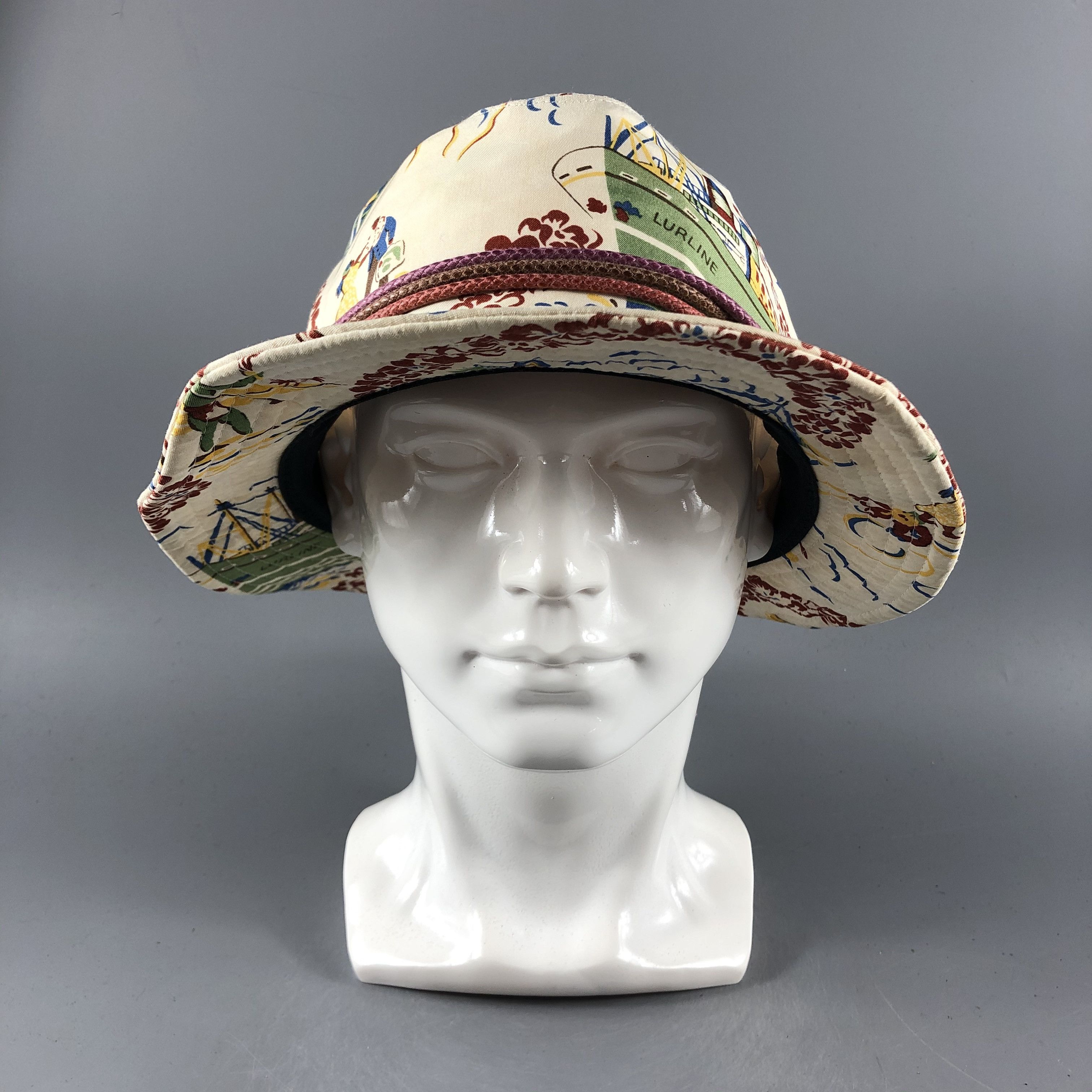 Japanese Brand × Vintage Womens Override9999 Boater Hats -D701 Size ONE SIZE - 6 Thumbnail