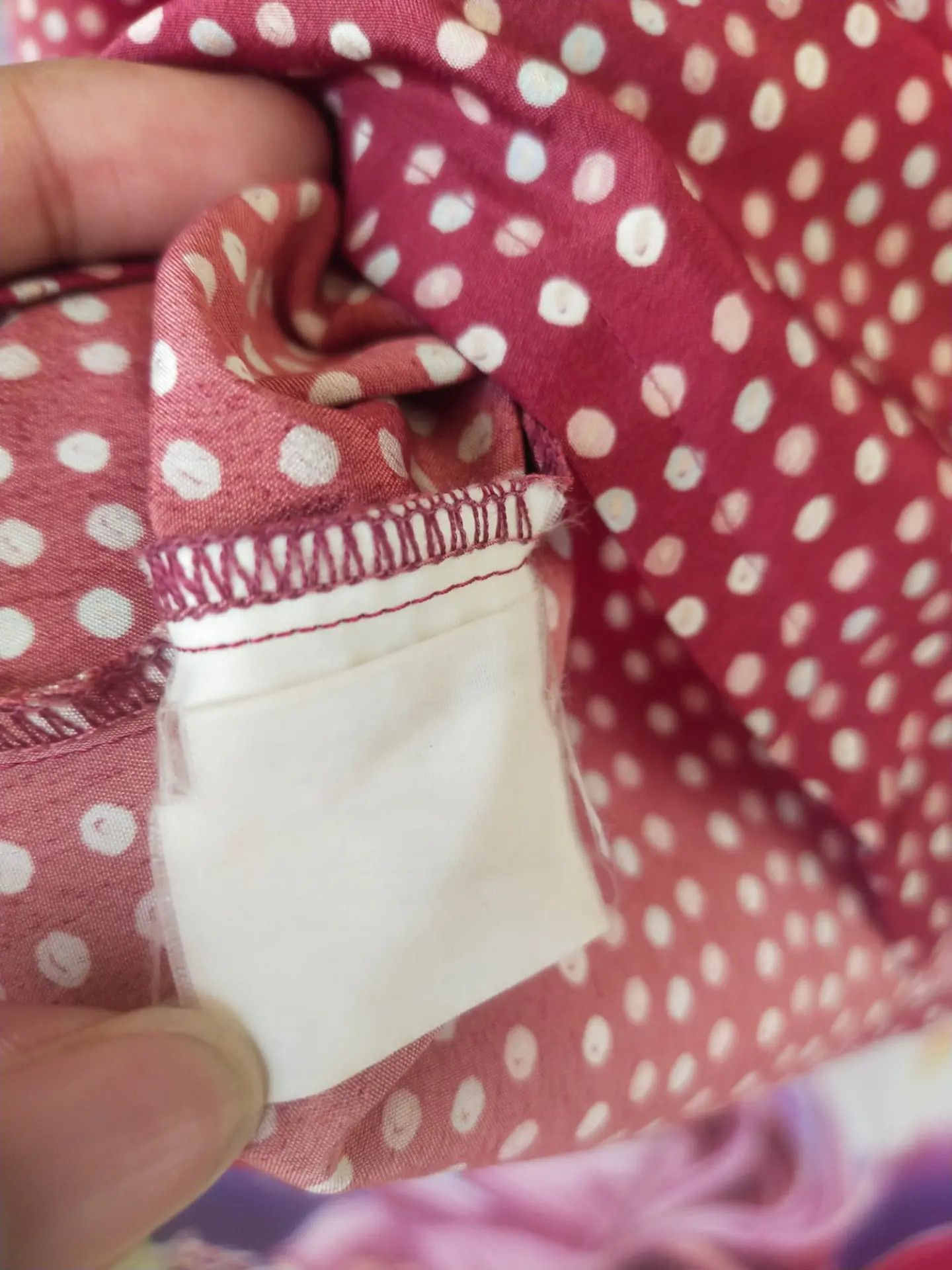 Vintage Saint Clair Paris Red Polkadot Vintage Blouse Size S / US 4 / IT 40 - 6 Thumbnail