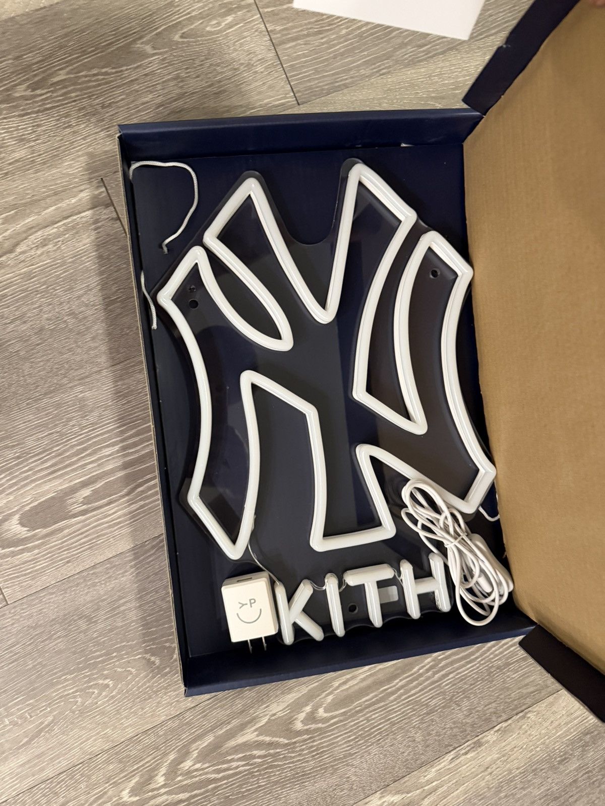 Kith X Yellowpop “New York Yankees LED Neon Sign”