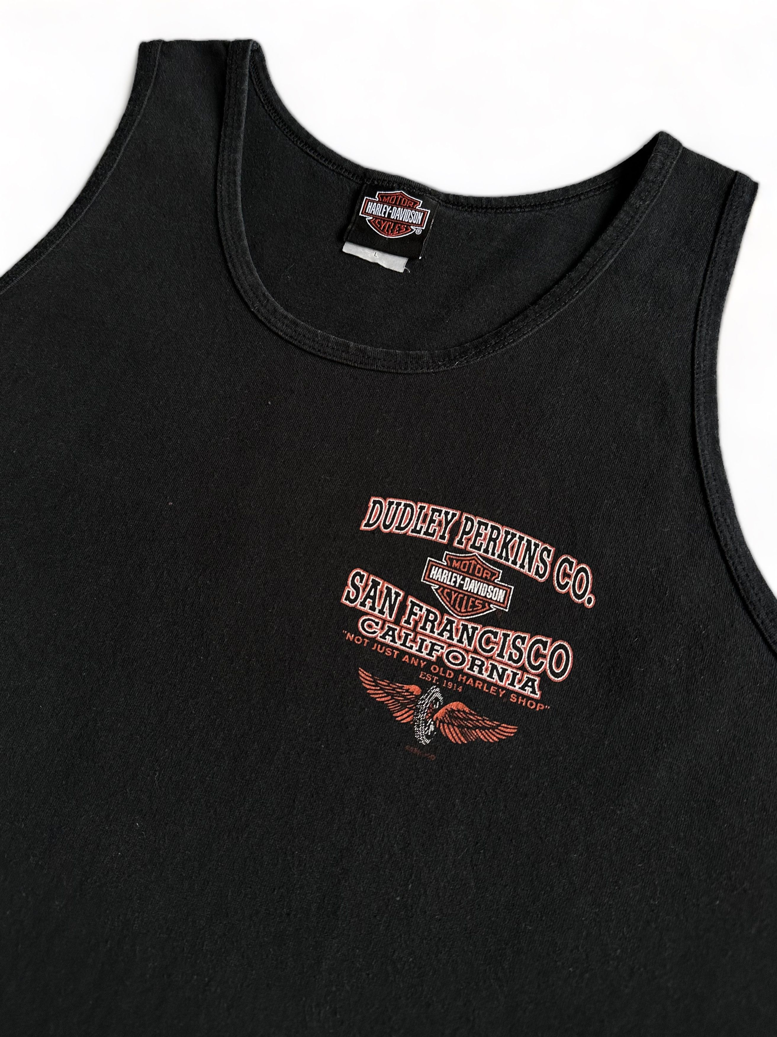 Harley Davidson Harley Davidson Vintage 90s San Francisco CA Tank Top (L) Size US L / EU 52-54 / 3 - 3 Thumbnail