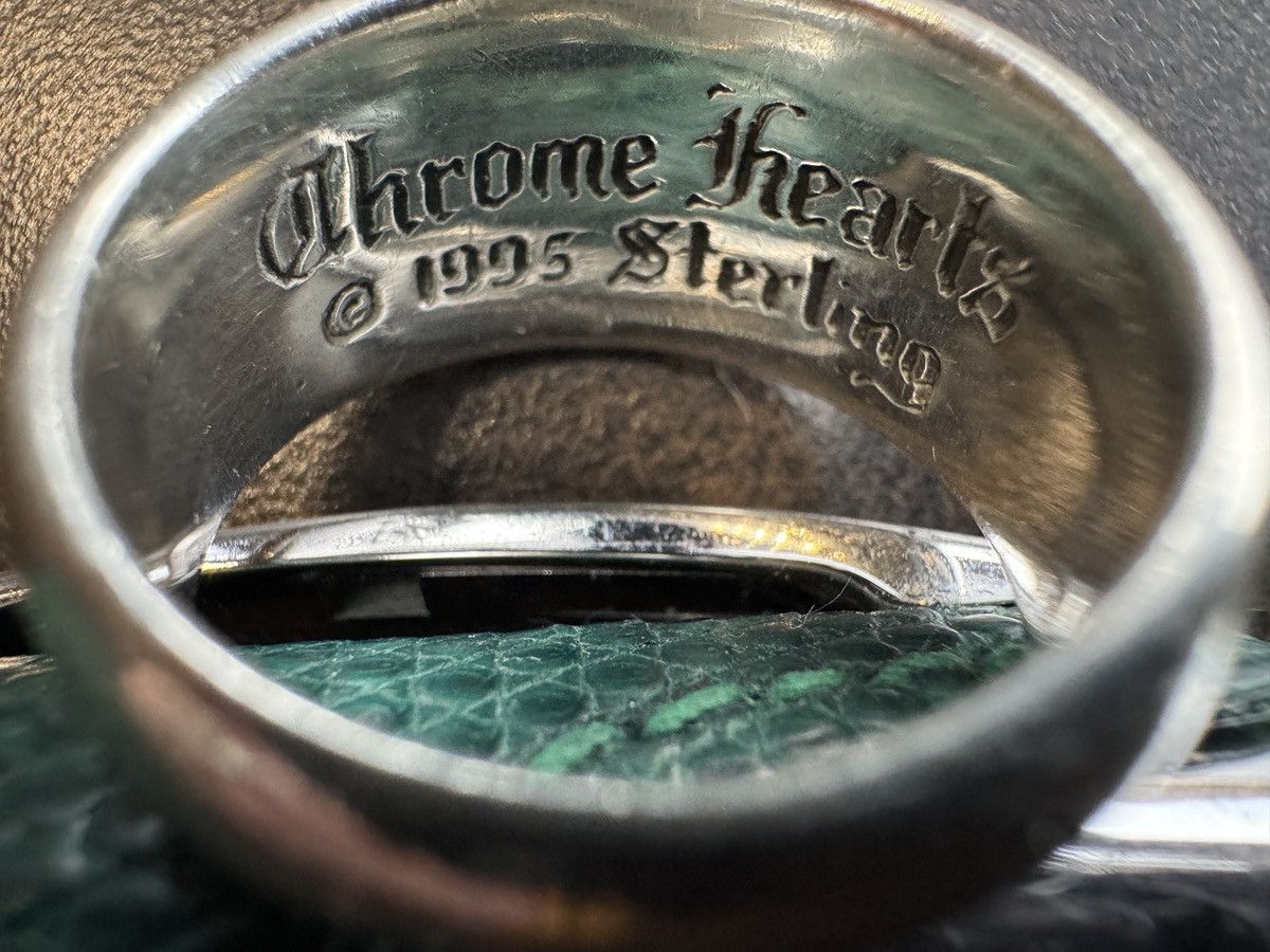 Chrome Hearts Chrome Hearts 1995 dog with lightening bolt ring Size ONE SIZE - 7 Thumbnail