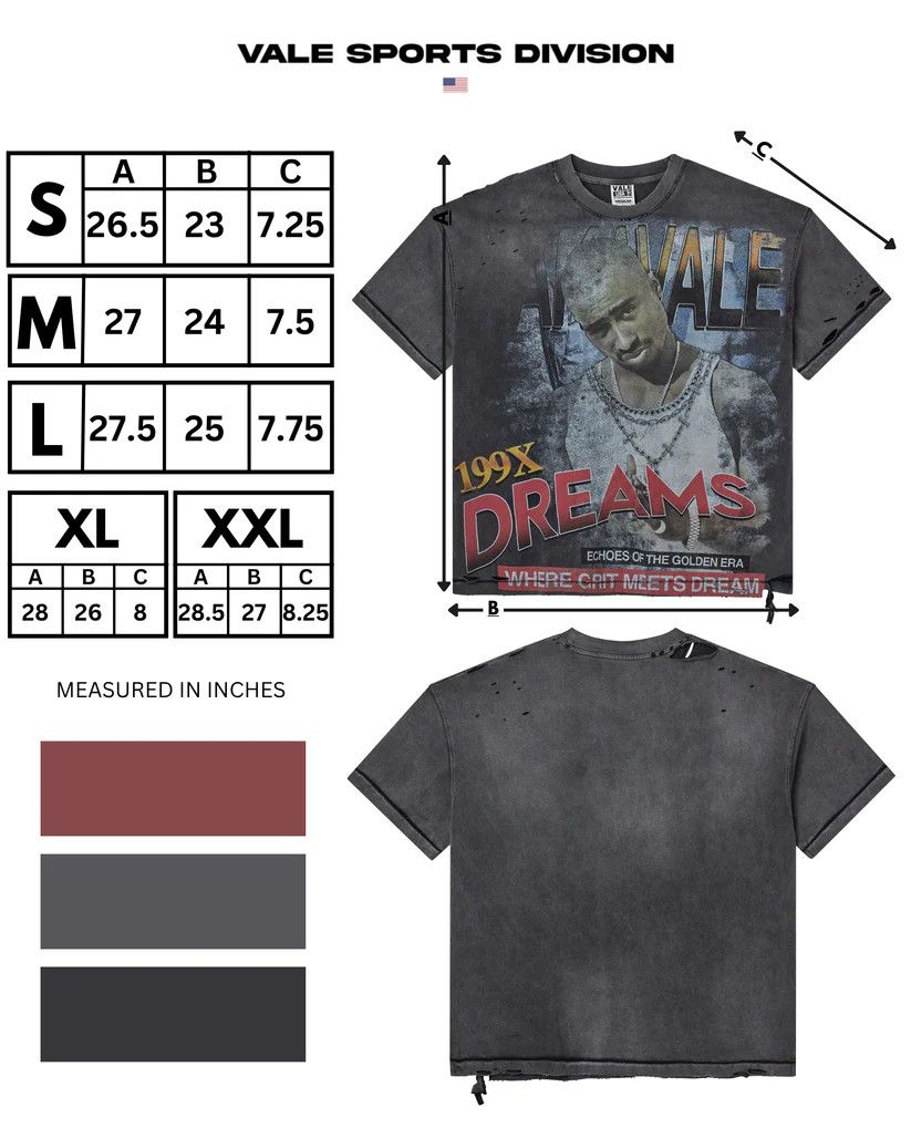 Vale Vale Forever Black Makavale Tee Size SMALL Size US S / EU 44-46 / 1 - 3 Thumbnail