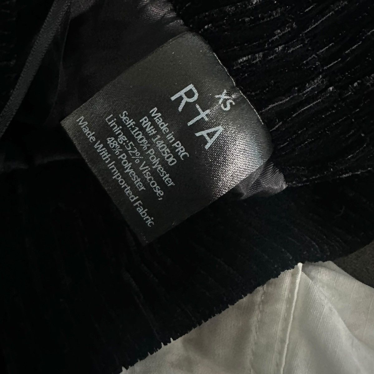 Rta Metallic adjustable sequin trousers Size US 29 - 3 Thumbnail