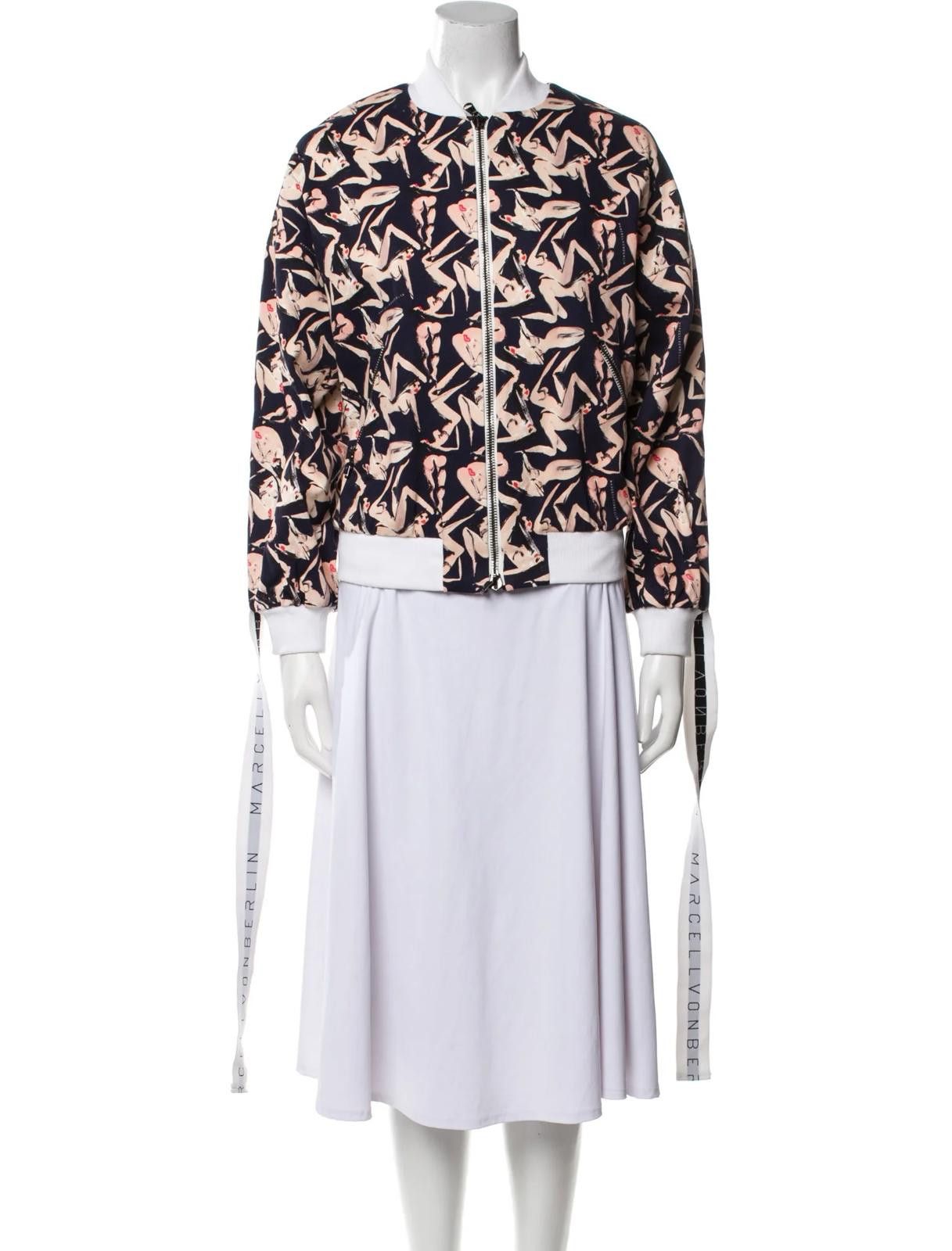Other Marcell Von Berlin Cotton Print Evening Jacket Sz: M | US 6 Size M / US 6-8 / IT 42-44 - 1 Thumbnail