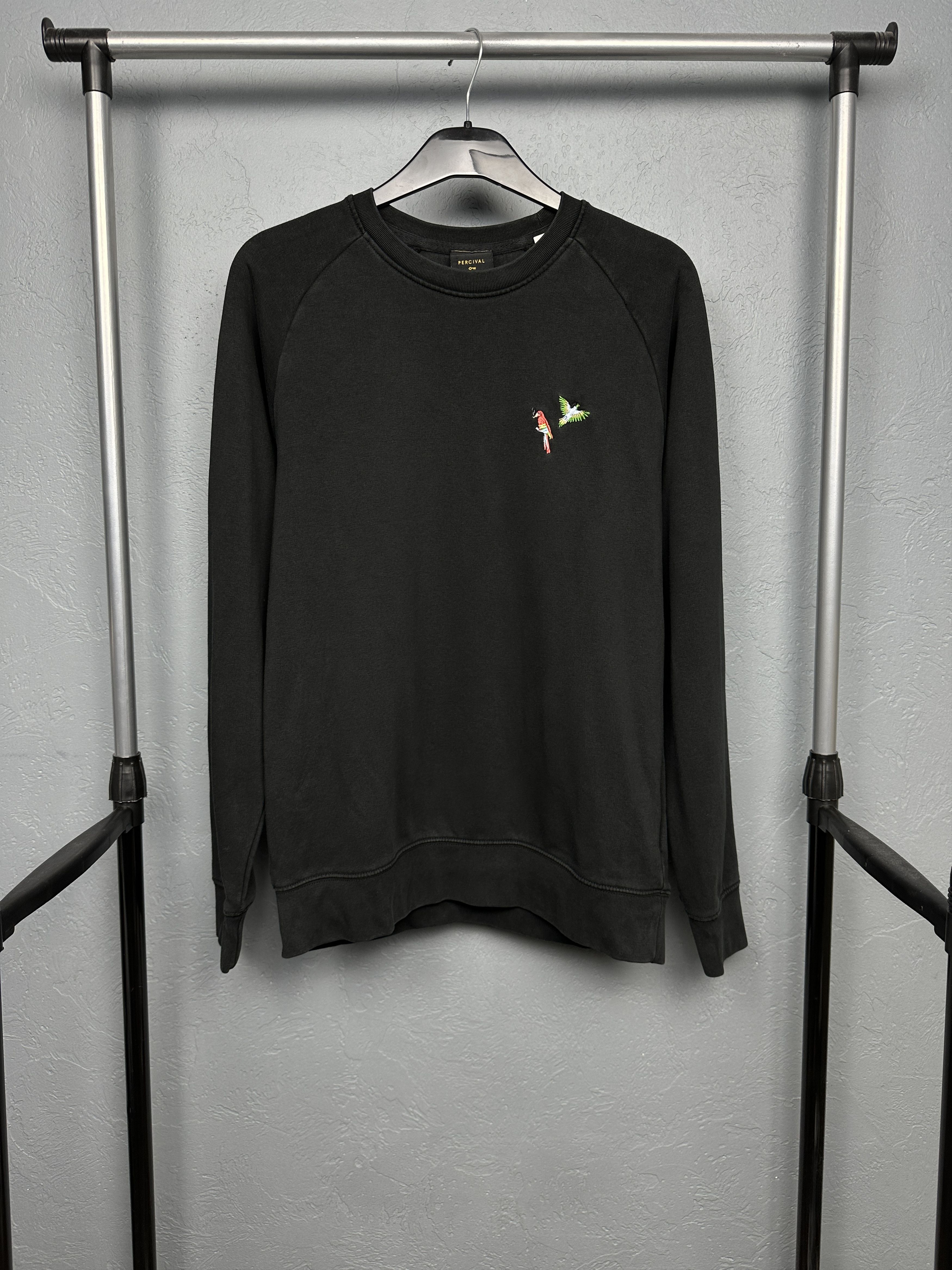 Percival Percival Mens Crew Neck Sweatshirt Size US M / EU 48-50 / 2 - 1 Thumbnail