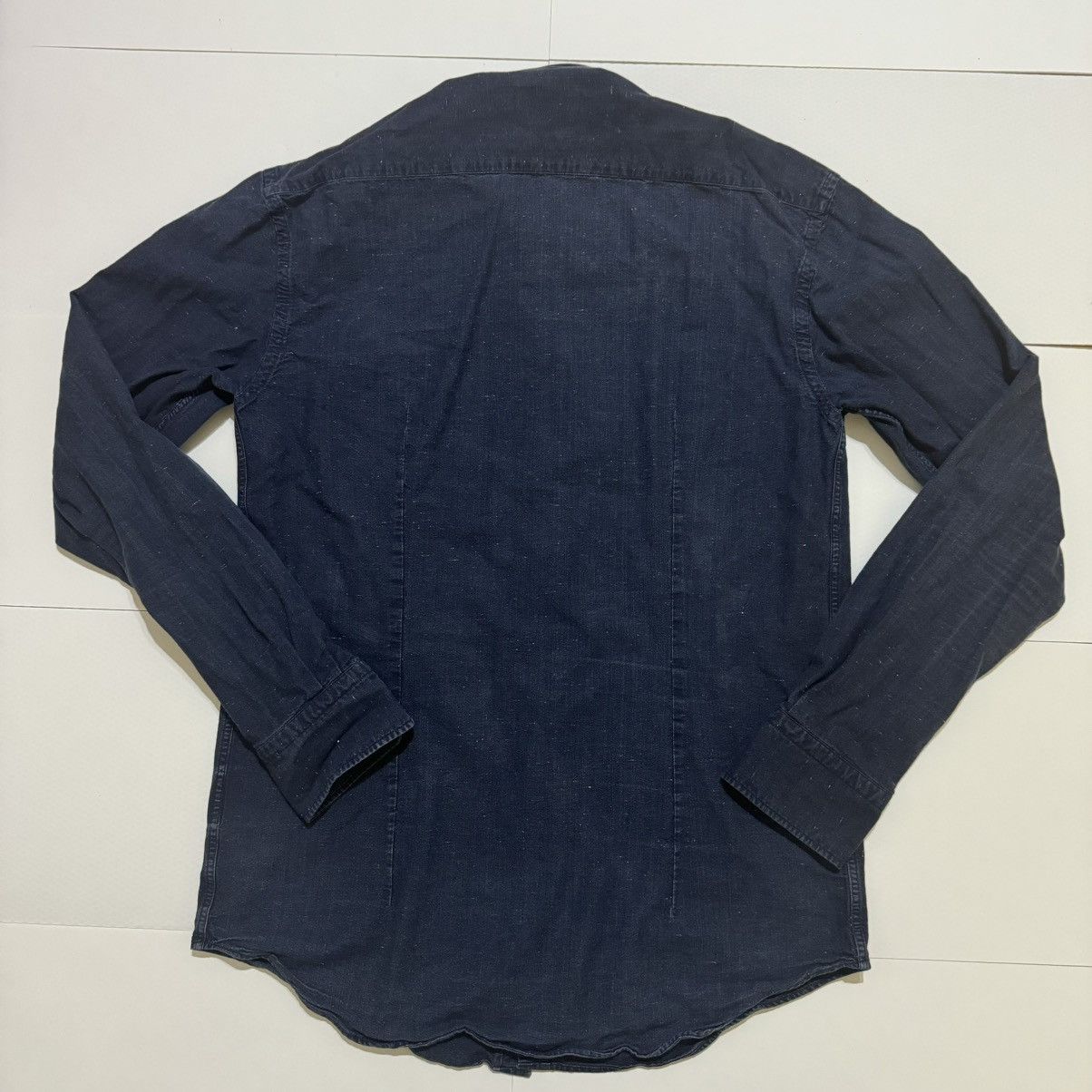 Bugatti × Designer Bugatti The European Brand Men’s Denim Long Sleeved Shirt Size US M / EU 48-50 / 2 - 5 Thumbnail