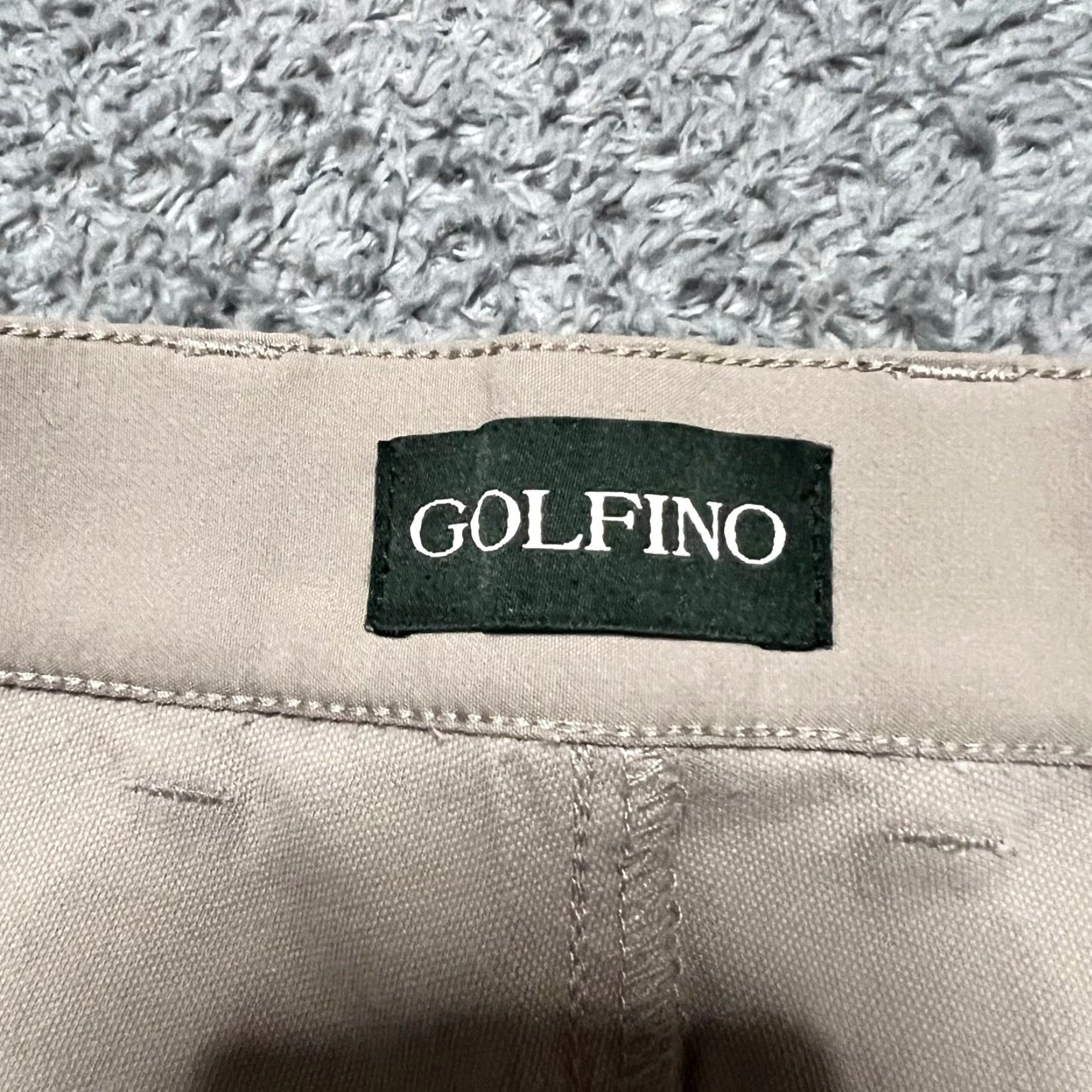 Vintage Golfino Pants Womens 6 Beige Tan Performance Nylon Blend Chino Regular 28x28.5 Womens Beige Tan Golfino Pants Size 28" / US 6 / IT 42 - 5 Thumbnail