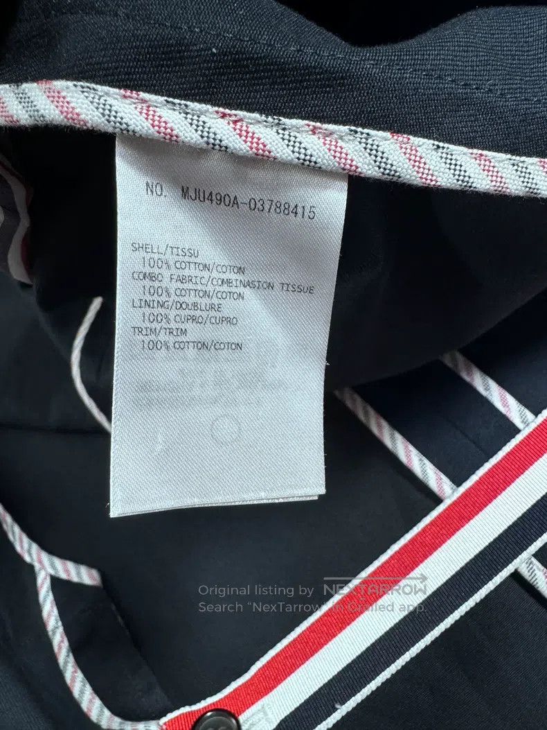 Thom Browne Thom Browne size 3 Blue Navy Collar Jacket Size 36R - 4 Thumbnail