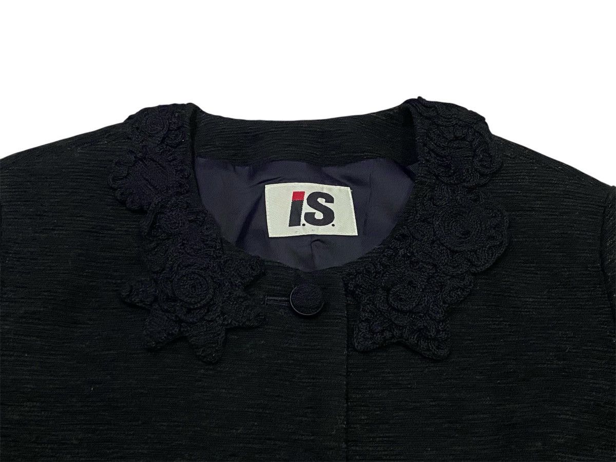 Issey Miyake Vintage Issey Miyake Petite Floral Knit Jacket Size M / US 6-8 / IT 42-44 - 5 Thumbnail