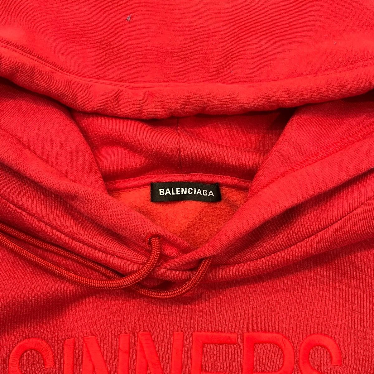 Balenciaga BALENCIAGA 2018 Demna "SINNERS" Oversized Pullover Hoodie Size US XXS / EU 40 - 4 Thumbnail