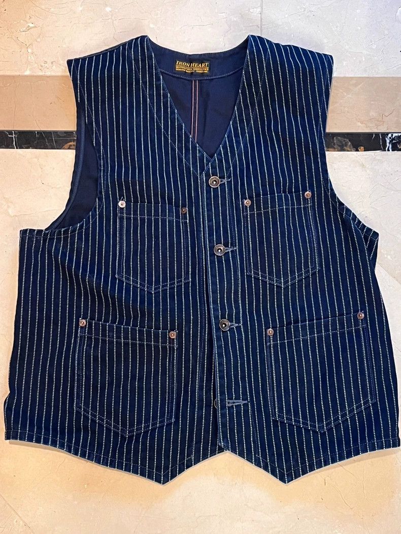 Iron Heart Iron Heart IHV-02 12OZ Classic Retro Tank Top Size 50L - 1 Thumbnail