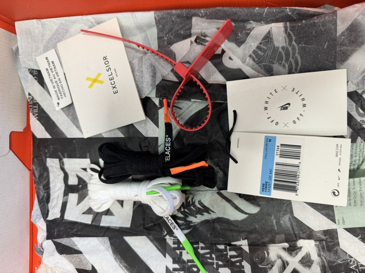 Off-White Nike React Hyperdunk 2017 Flyknit x Off White Size US 12 / EU 45 - 17 Thumbnail