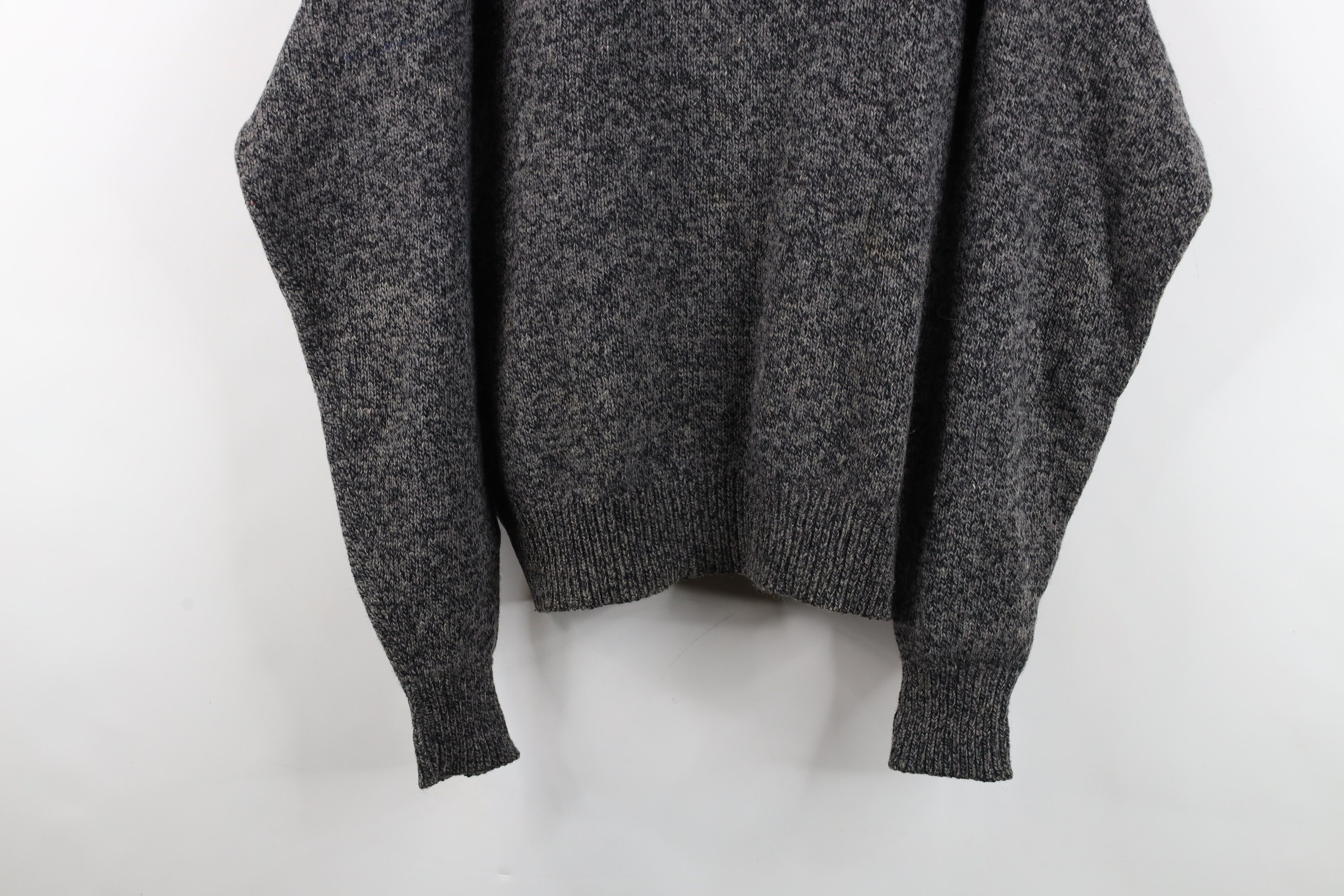 Eddie Bauer Vintage 90s Eddie Bauer Blend Knit Sweater Heather Gray USA Size US L / EU 52-54 / 3 - 3 Thumbnail