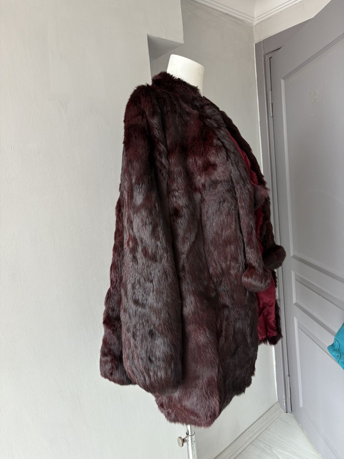 Vintage Betty Barclay fur coat Size L / US 10 / IT 46 - 4 Thumbnail