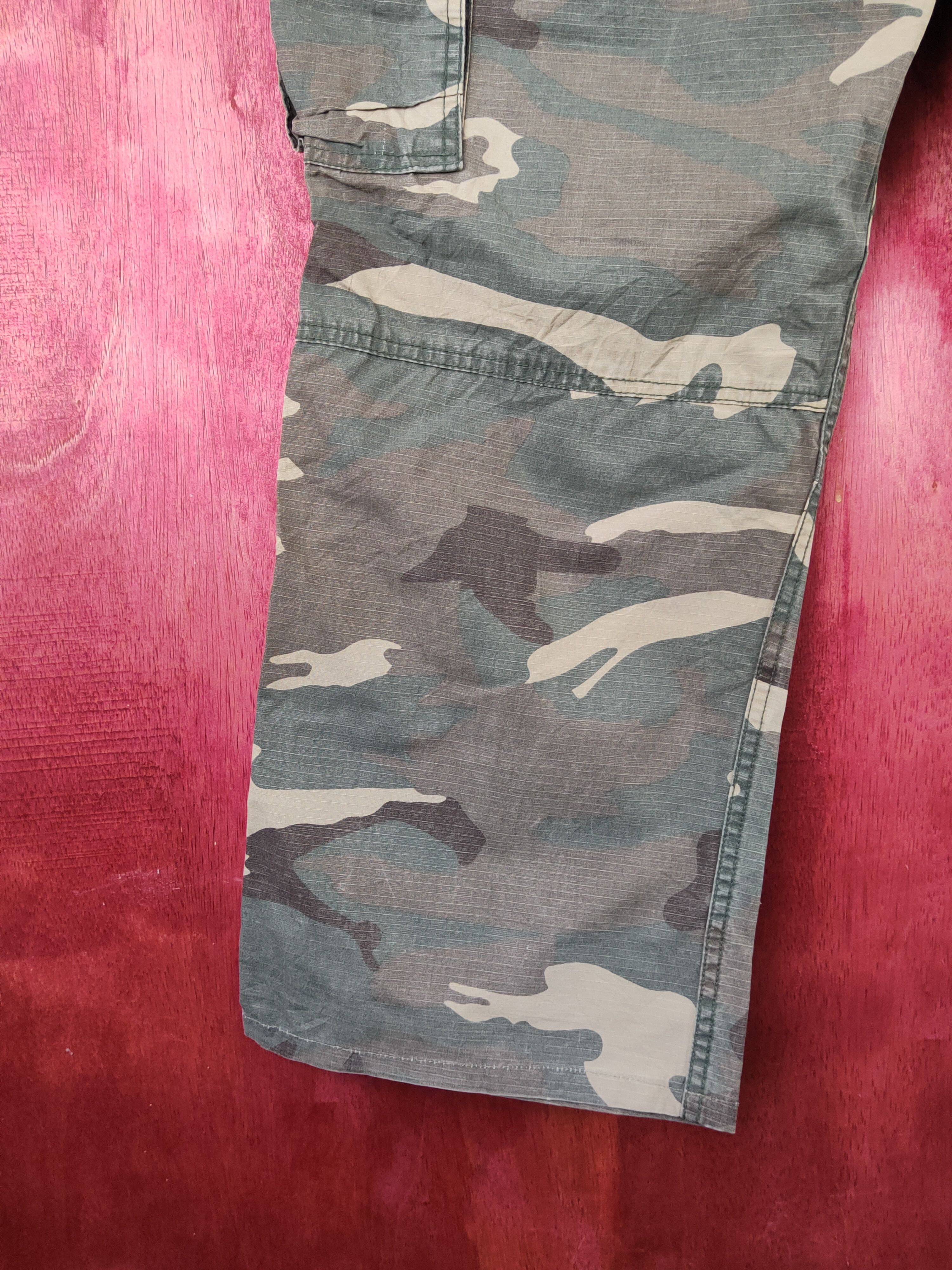 Avirex Avirex Camouflage Multipocket Tactical Cargo Pants #S1752 Size US 33 - 9 Thumbnail