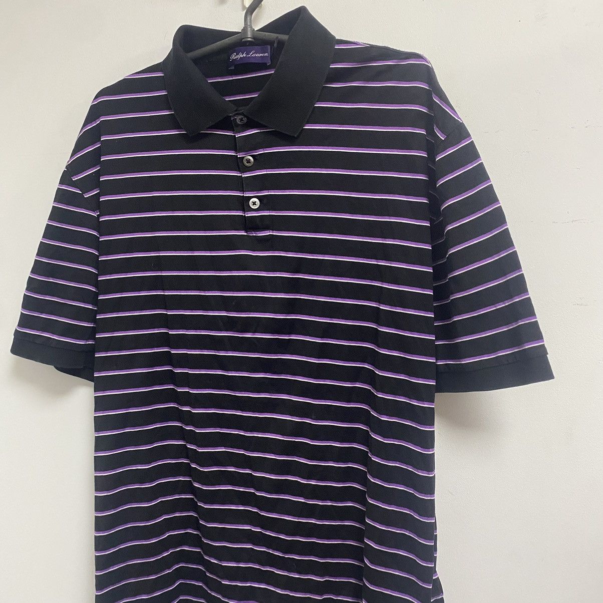 Polo Ralph Lauren Vintage Polo Ralph Lauren Purple Label Tag Shirt Logo Size US XL / EU 56 / 4 - 2 Thumbnail