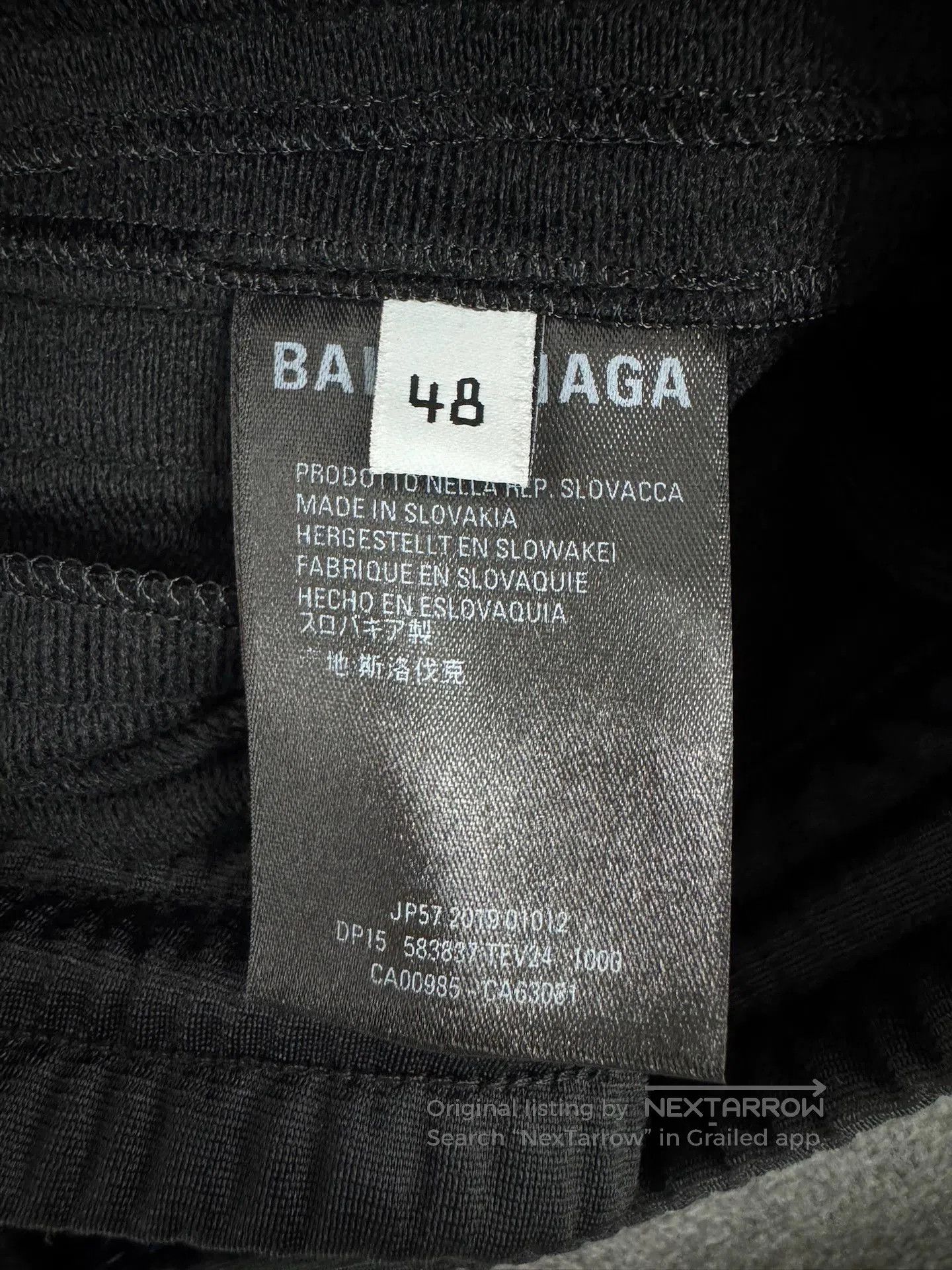 Balenciaga Balenciaga Side Logo Nylon Pants. Size US 36 / EU 52 - 9 Thumbnail