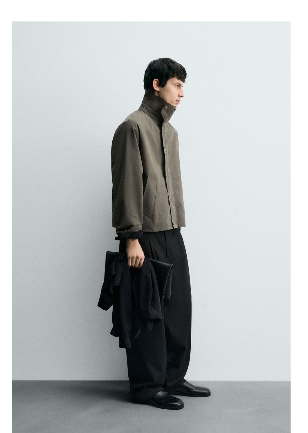 Zara Zara Contrast Colar technical jacket size XL Relaxed fit Size US XL / EU 56 / 4 - 1 Thumbnail