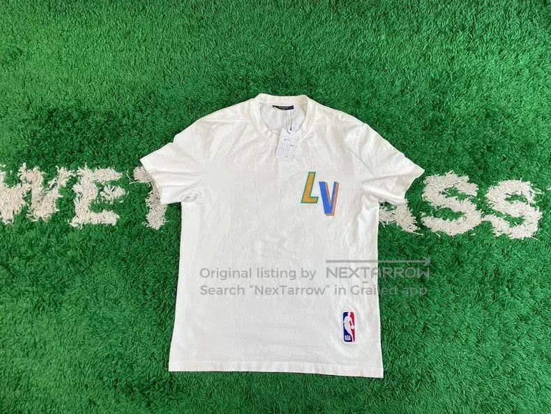 Louis Vuitton Louis Vuitton NBA collaboration colorful logo short-sleeve Size US XL / EU 56 / 4 - 1 Thumbnail