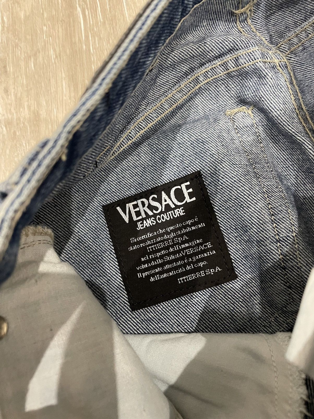 Versace Jeans Couture Vintage 90s Versace Jeans Couture Denim size 31 Size US 31 - 10 Thumbnail