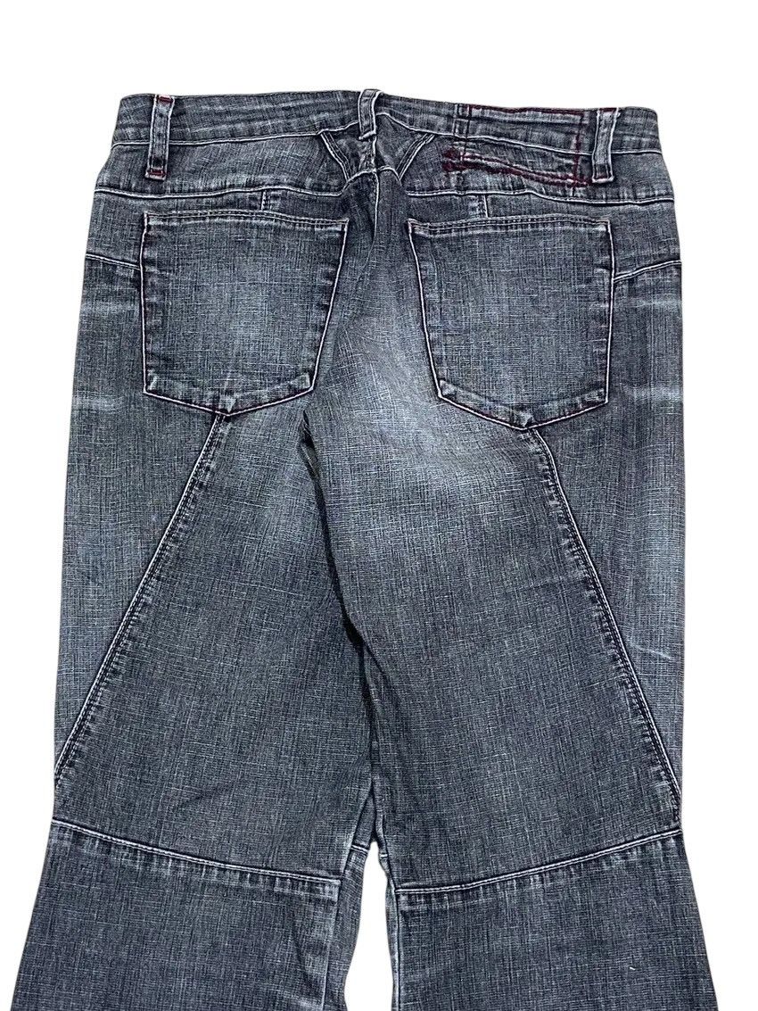 Marithe + Francois Girbaud 🔥 Marithe Francois Girbaud Flared Stretch Denim Pant Size US 29 - 9 Thumbnail
