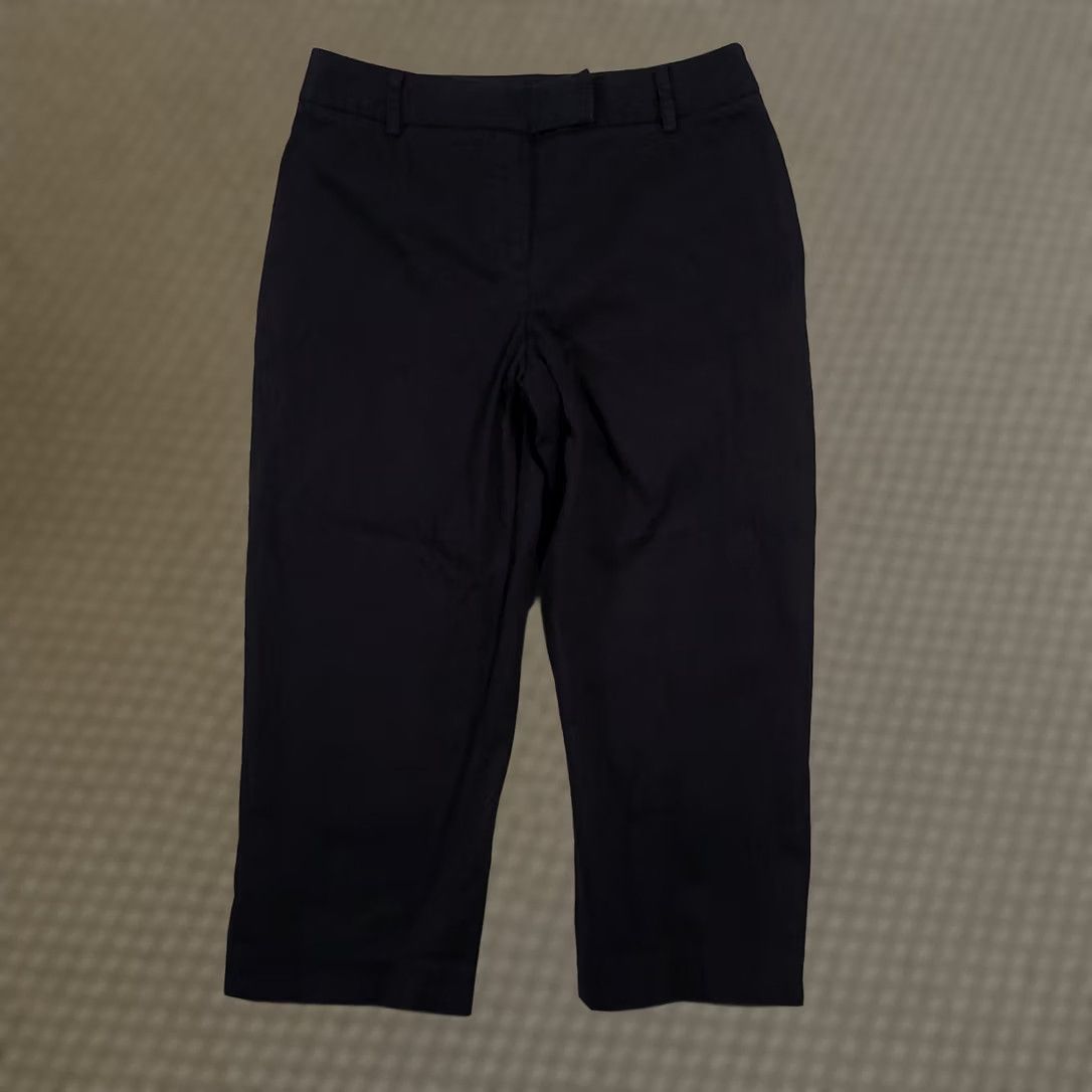 Kenneth Cole Kenneth Cole Unlisted Capri Pants 8 Dark Blue Stretch Straight Womens Size 30" / US 8 / IT 44 - 1 Thumbnail