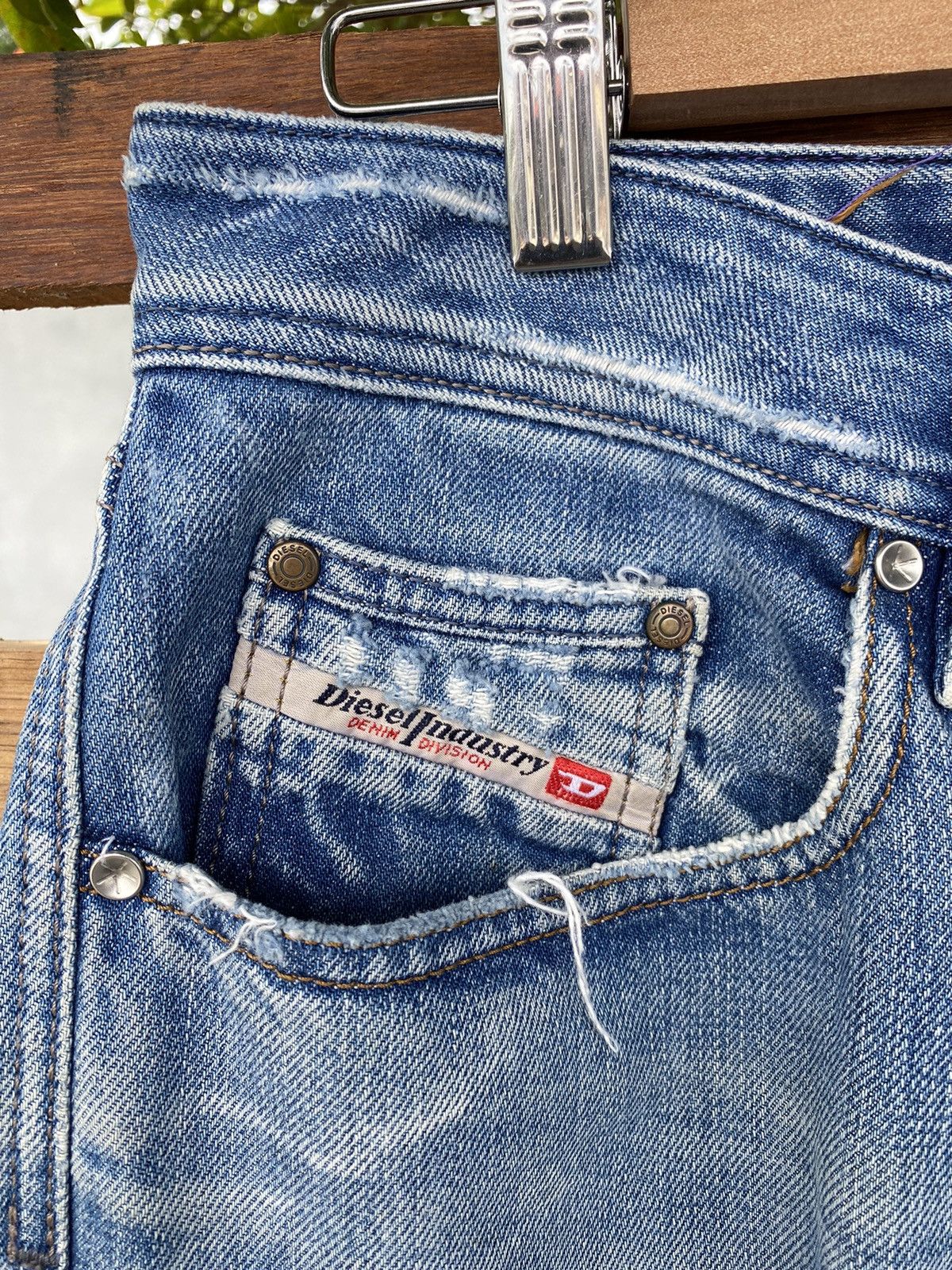 Diesel 🔥 Distressed 🔥 Vintage Diesel Jeans Size US 34 / EU 50 - 9 Thumbnail