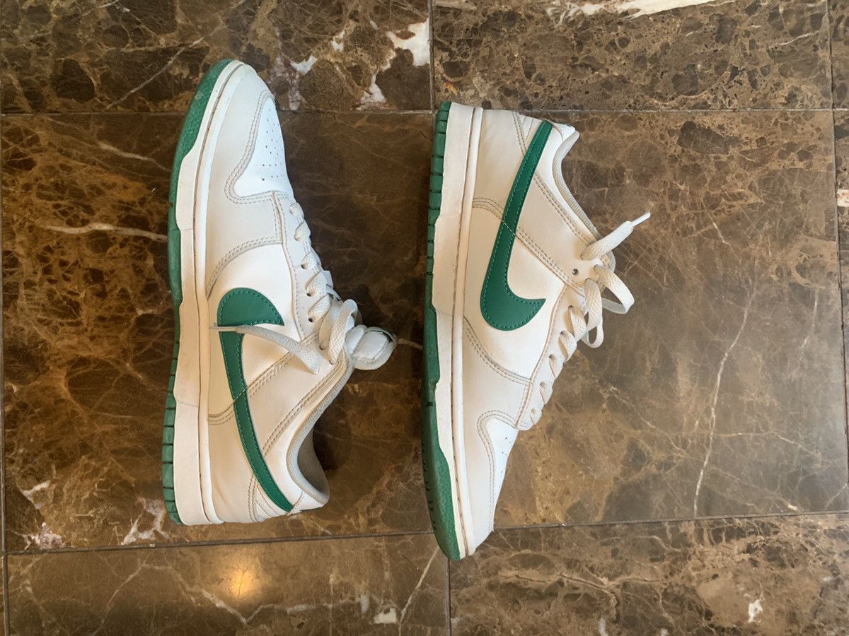 Nike Nike Dunk Low “Summit White Malachite” Size US 9 / EU 42 - 3 Thumbnail