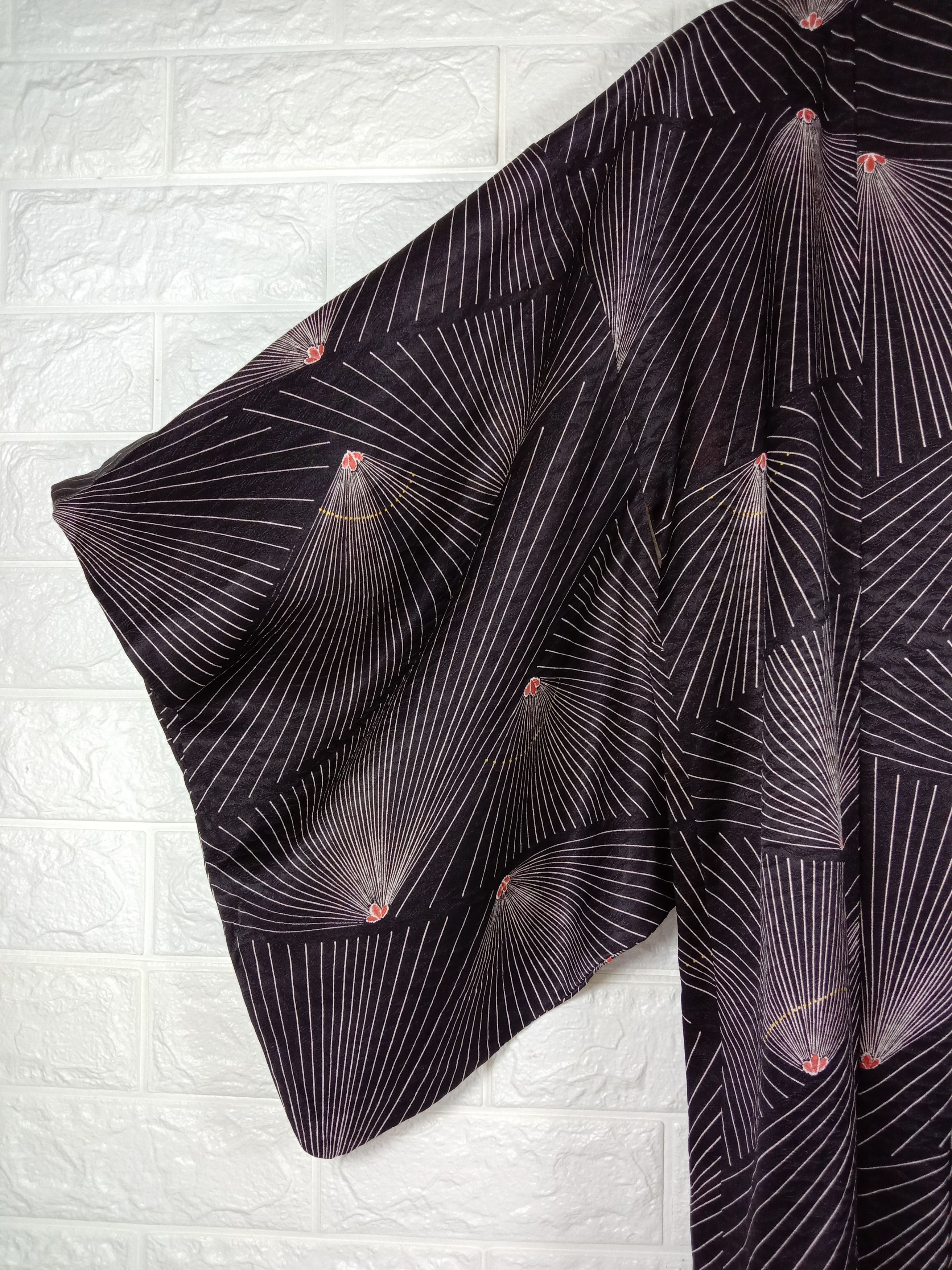 Japanese Brand Vintage Japanese Brand Kimono Art Design Noragi Cardigan Size US XL / EU 56 / 4 - 3 Thumbnail