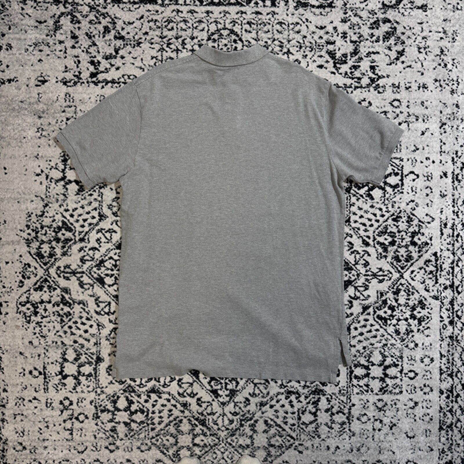 Ralph Lauren × Vintage Vintage Ralph Lauren Gray Cotton Polo Shirt Size XXL Y2K 90s Size US XXL / EU 58 / 5 - 6 Thumbnail