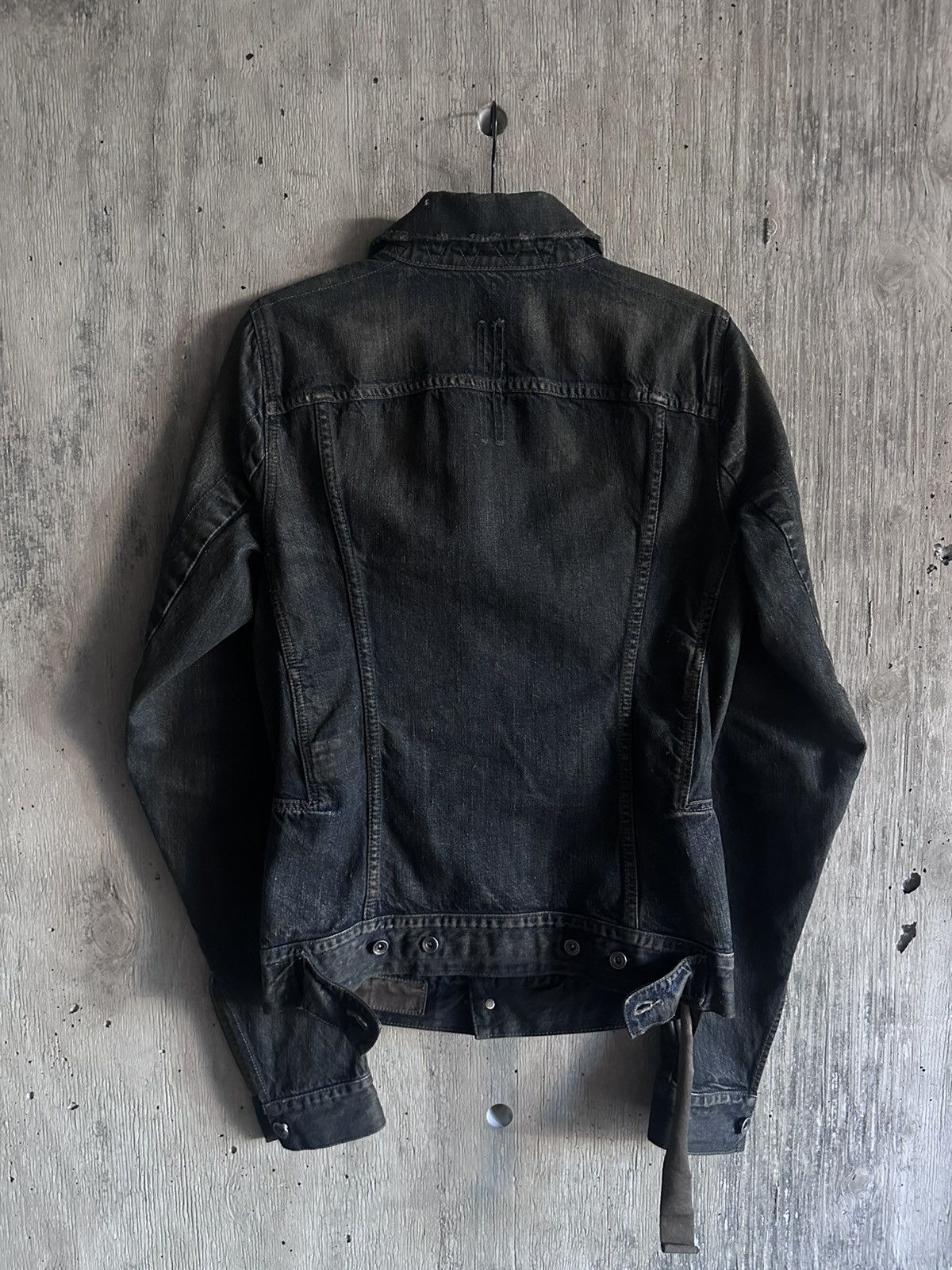 Rick Owens Drkshdw DEADSTOCK FW07 EXPLODER WASHED TRUCKER JACKET Size US M / EU 48-50 / 2 - 3 Thumbnail