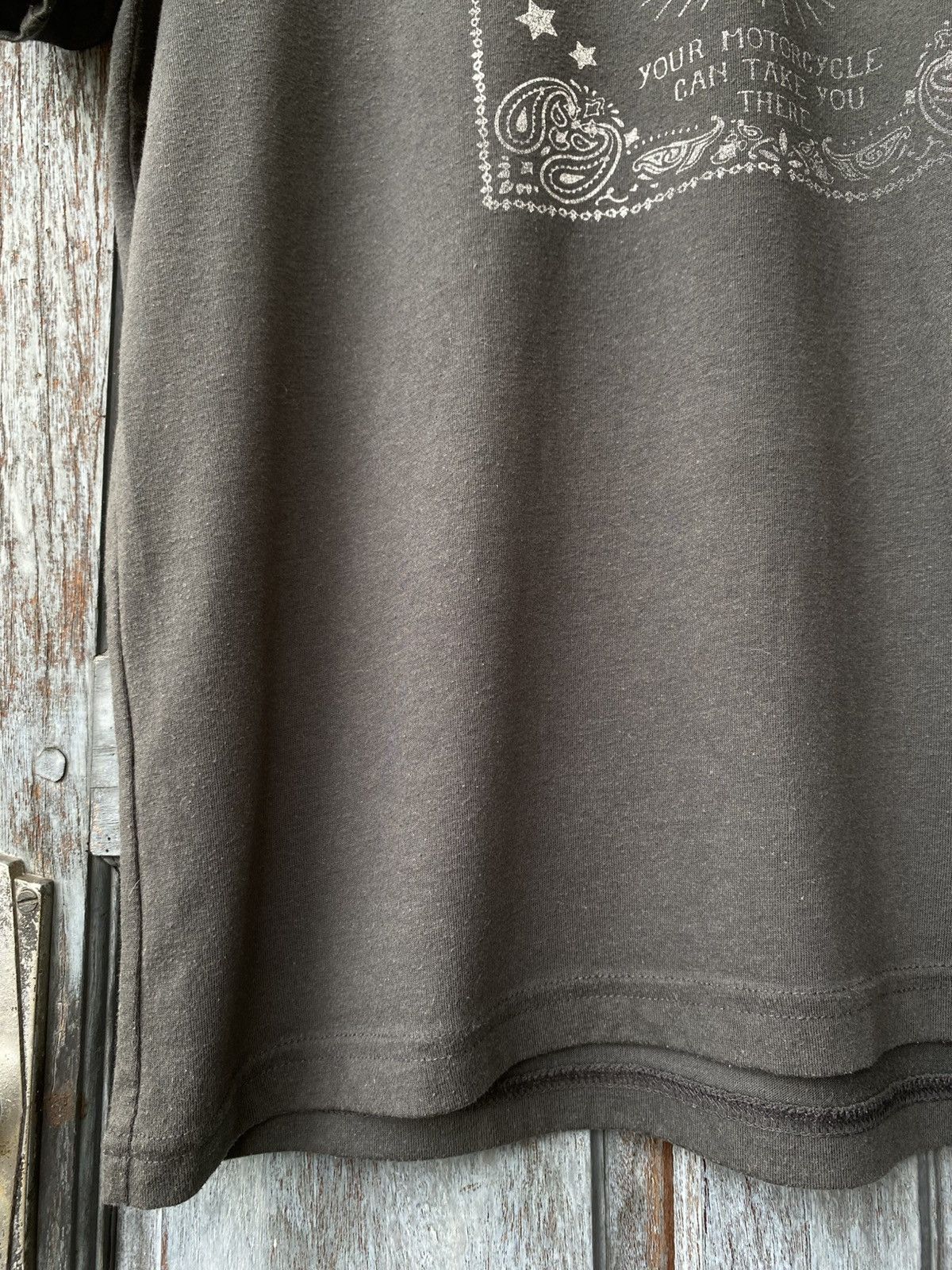 GU GU Japanese Paisley Vintage Style Motorcycle Biker TShirt Size US L / EU 52-54 / 3 - 5 Thumbnail