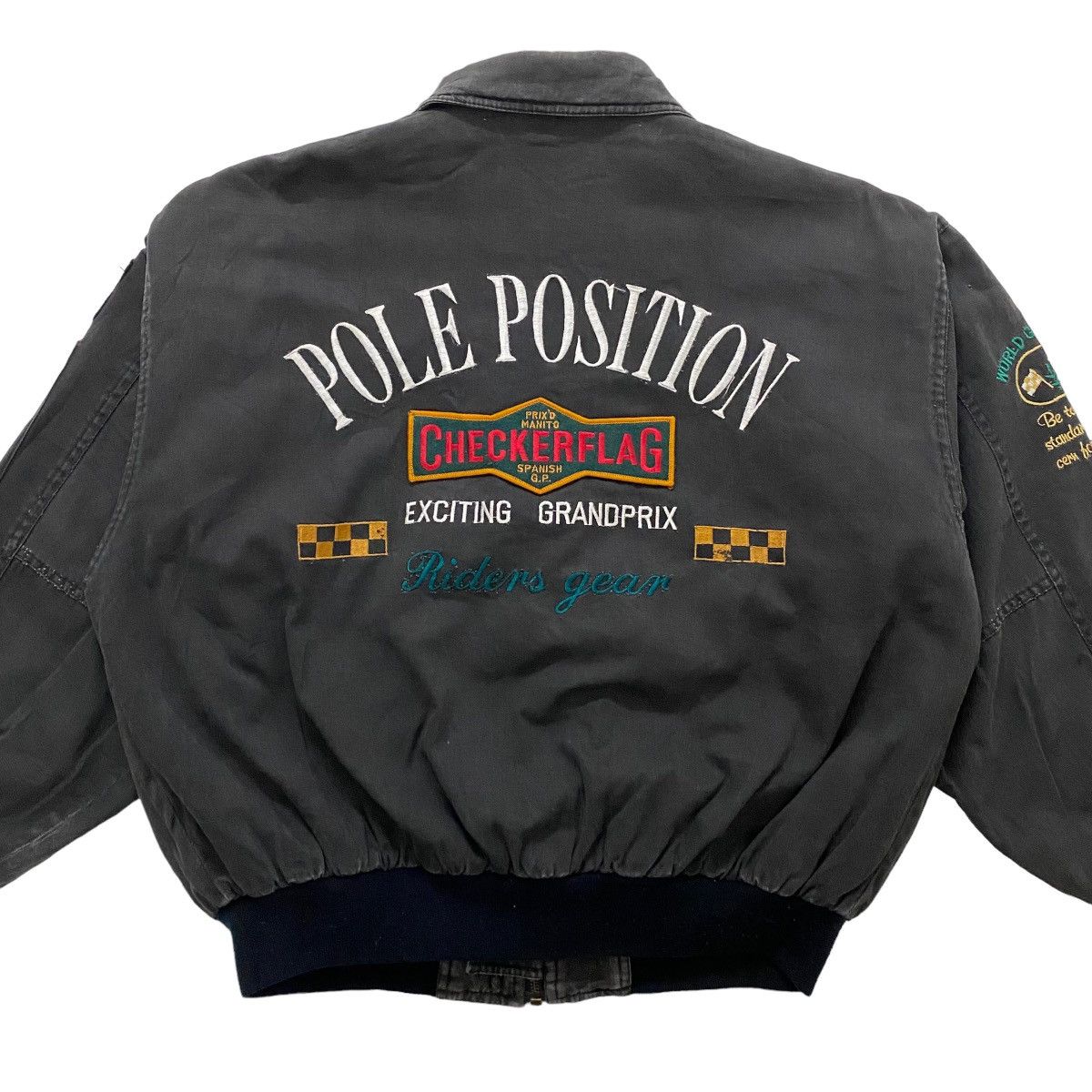 Vintage ☀️Exciting Racing Staff bomber style jacket Size US M / EU 48-50 / 2 - 3 Thumbnail