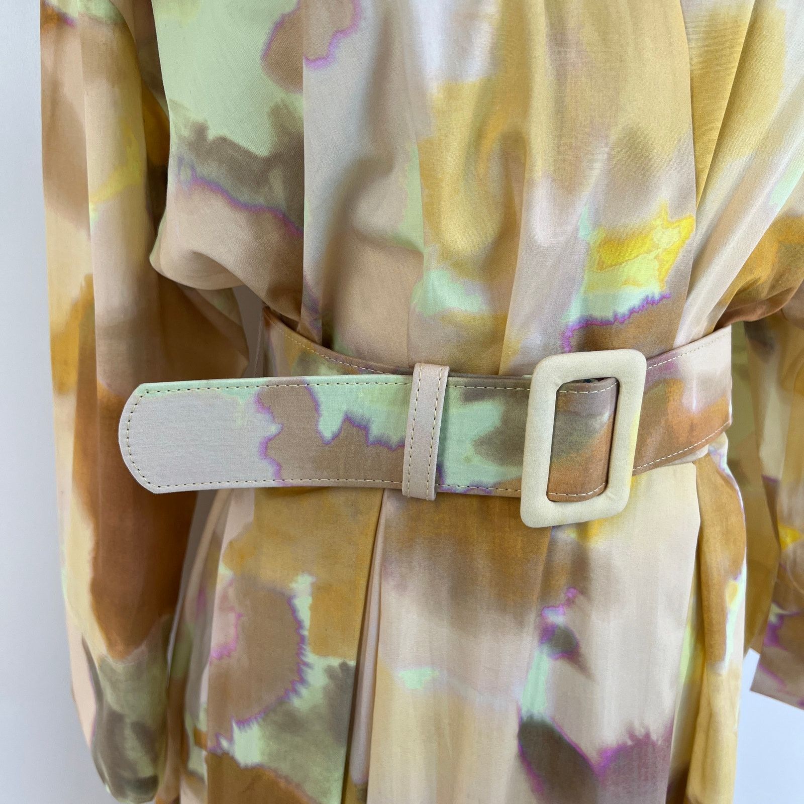 Other Exquise Brooklyn Dress Watercolor Belted Size M / US 6-8 / IT 42-44 - 9 Thumbnail