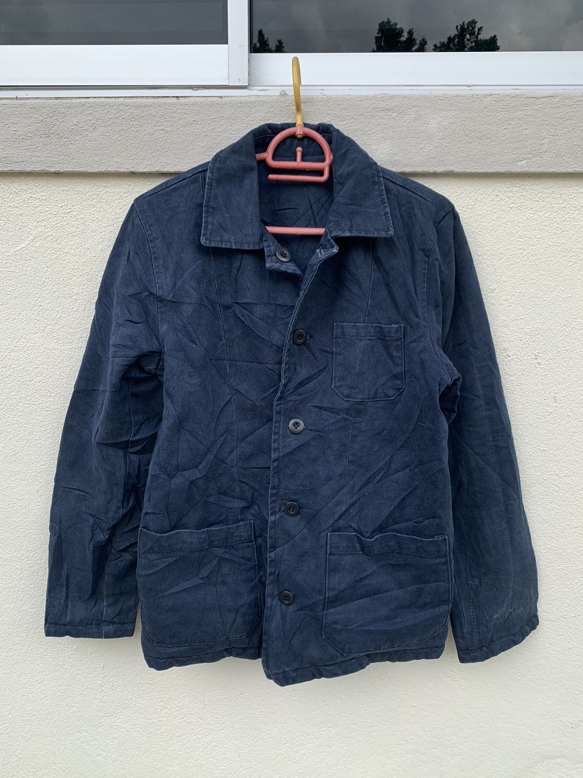 Japanese Brand Le Coeur Blanc Button Jacket Reversible Dual Side Size US M / EU 48-50 / 2 - 1 Thumbnail