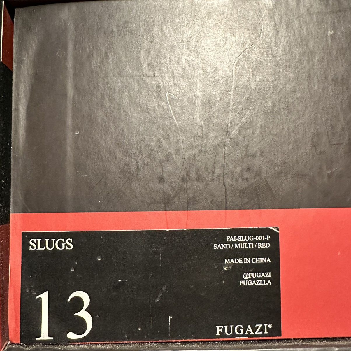 Fugazi Fugazi Slugs Size US 13 / EU 46 - 11 Thumbnail