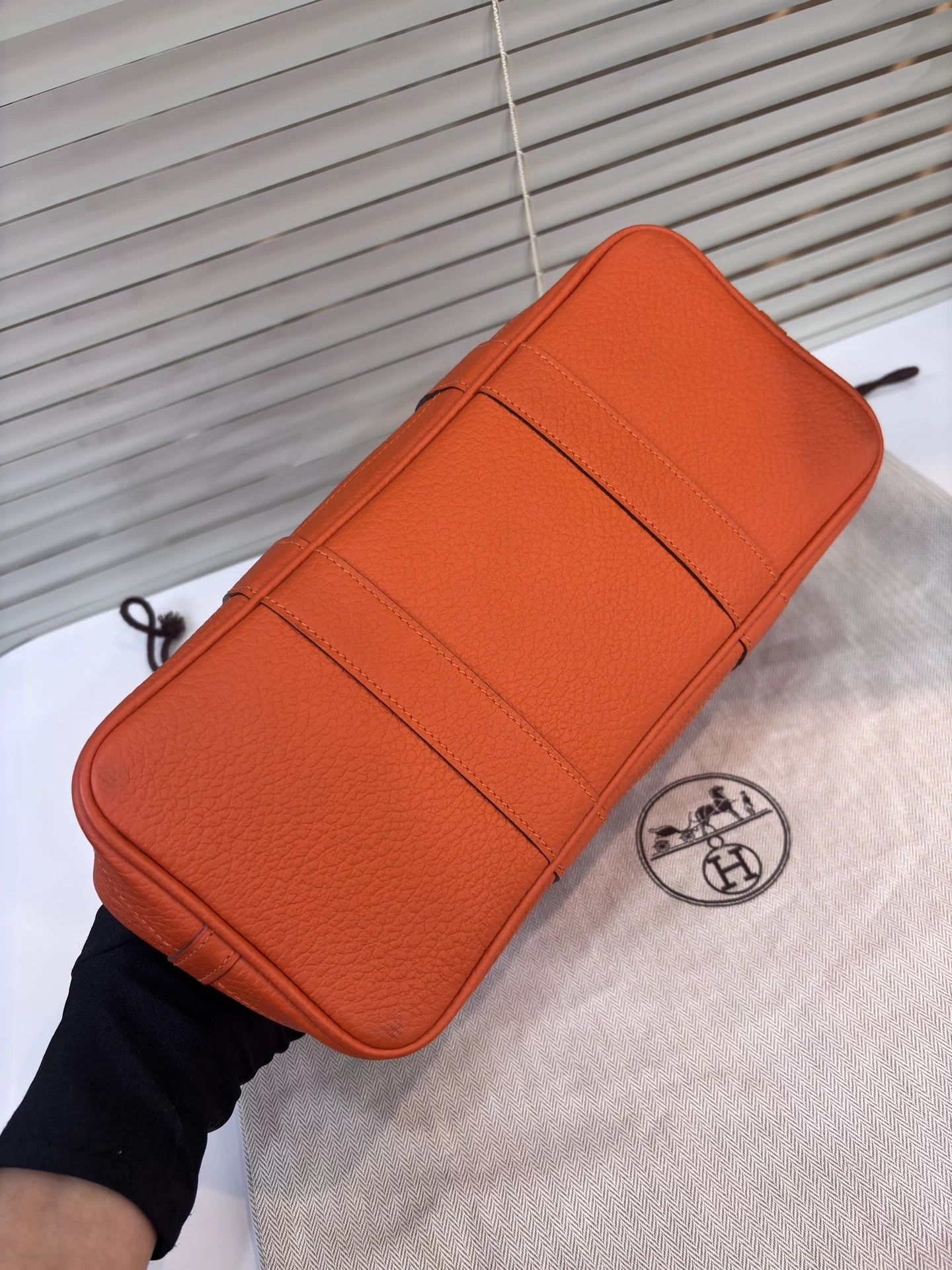 Hermes Hermes Garden Party 30 Orange 96 New Shoulder Bag Size ONE SIZE - 4 Thumbnail