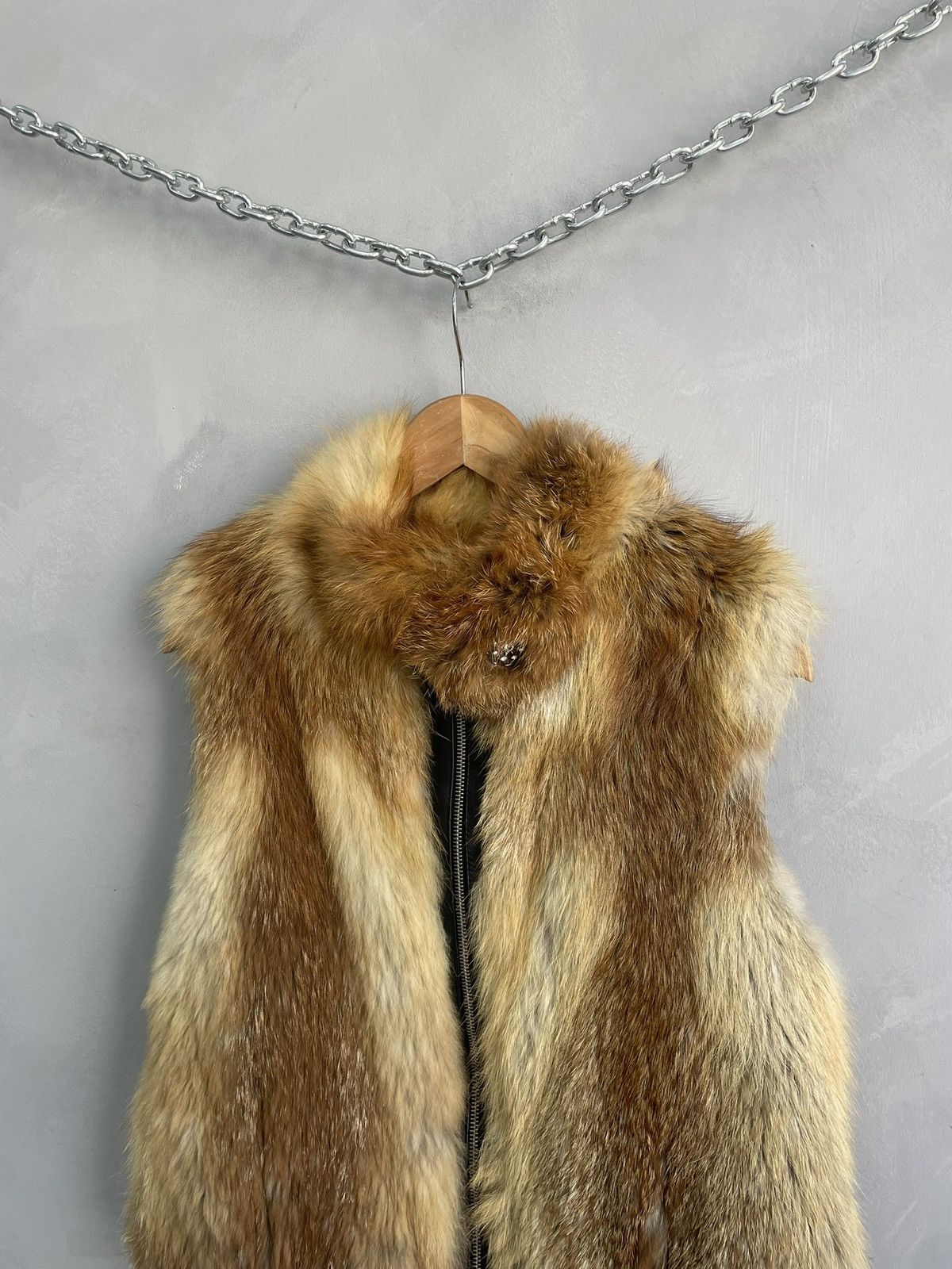 Hysteric Glamour Rare hystericglamour style fur fuzzy vest jacket y2k Size US S / EU 44-46 / 1 - 2 Thumbnail