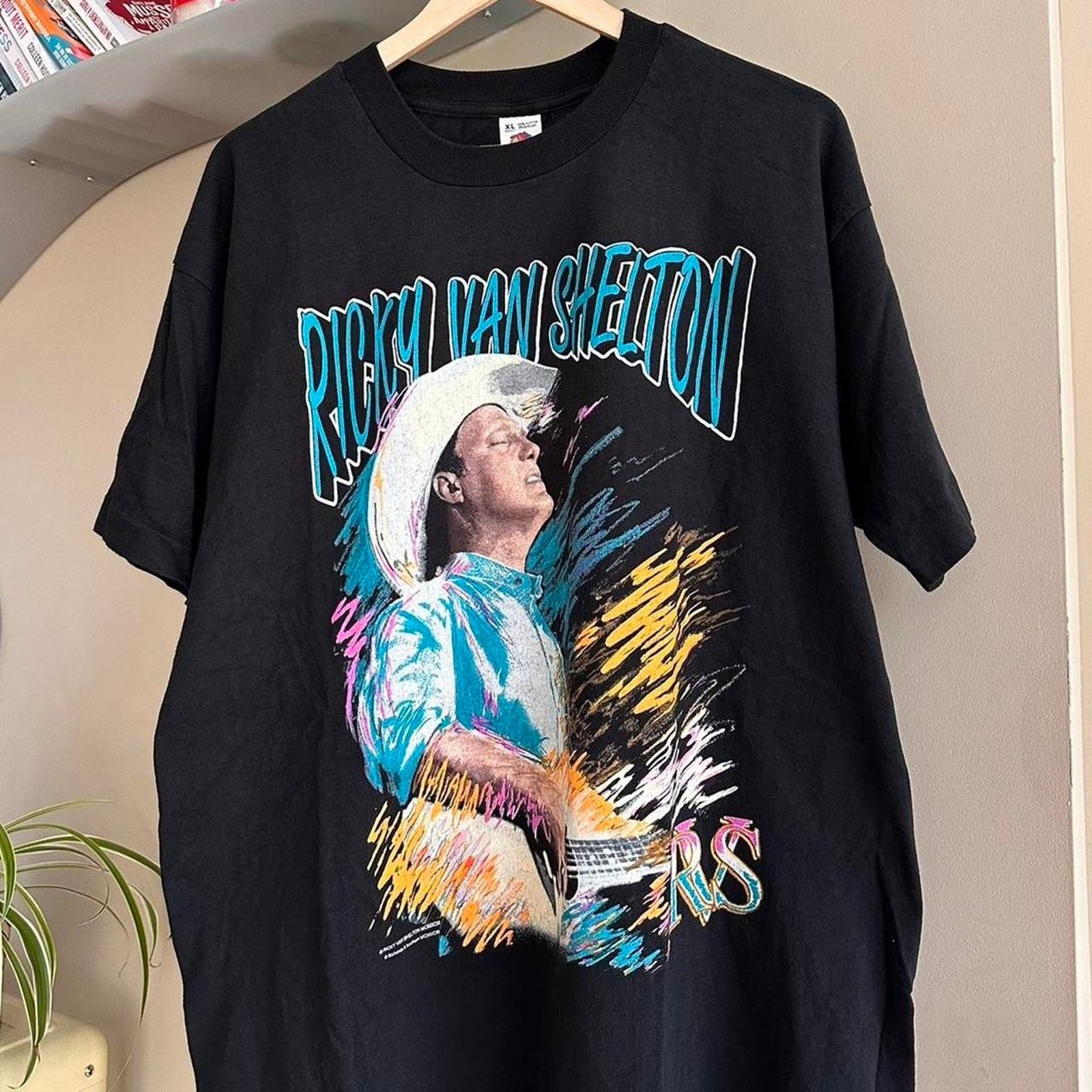 Band Tees × Vintage Vintage Ricky Van Shelton Concert Tour T-Shirt Size US XL / EU 56 / 4 - 2 Thumbnail