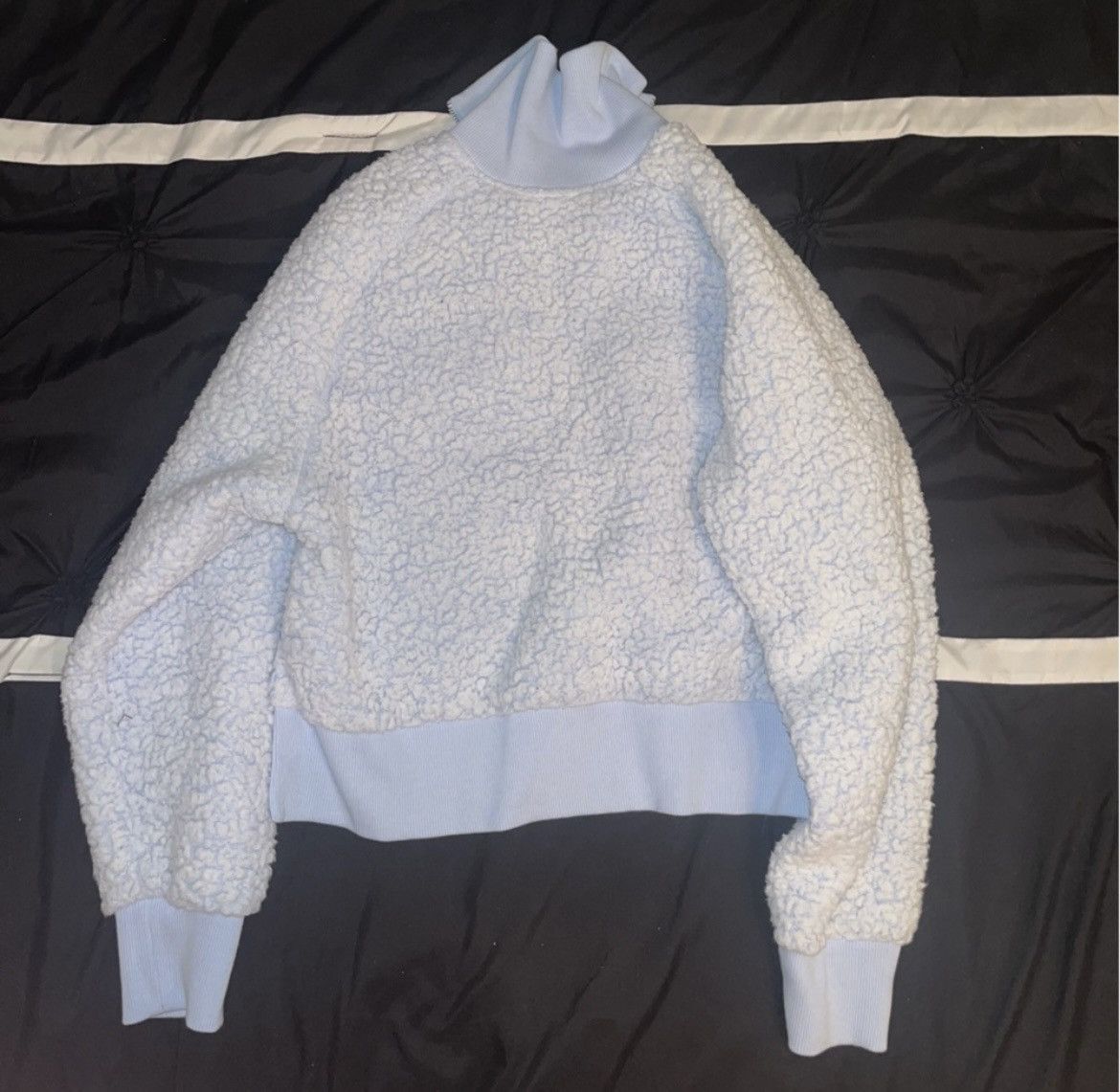Pink ZTA fuzzy light blue sherpa Size M / US 6-8 / IT 42-44 - 5 Thumbnail