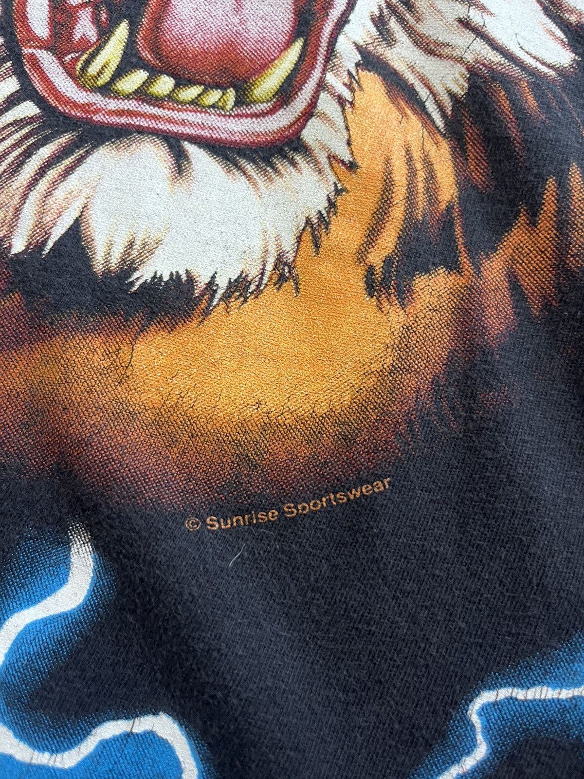 Vintage Vintage AMERICAN THUNDER TIGER 90’s Sunrise Sportswear Size US XL / EU 56 / 4 - 6 Thumbnail