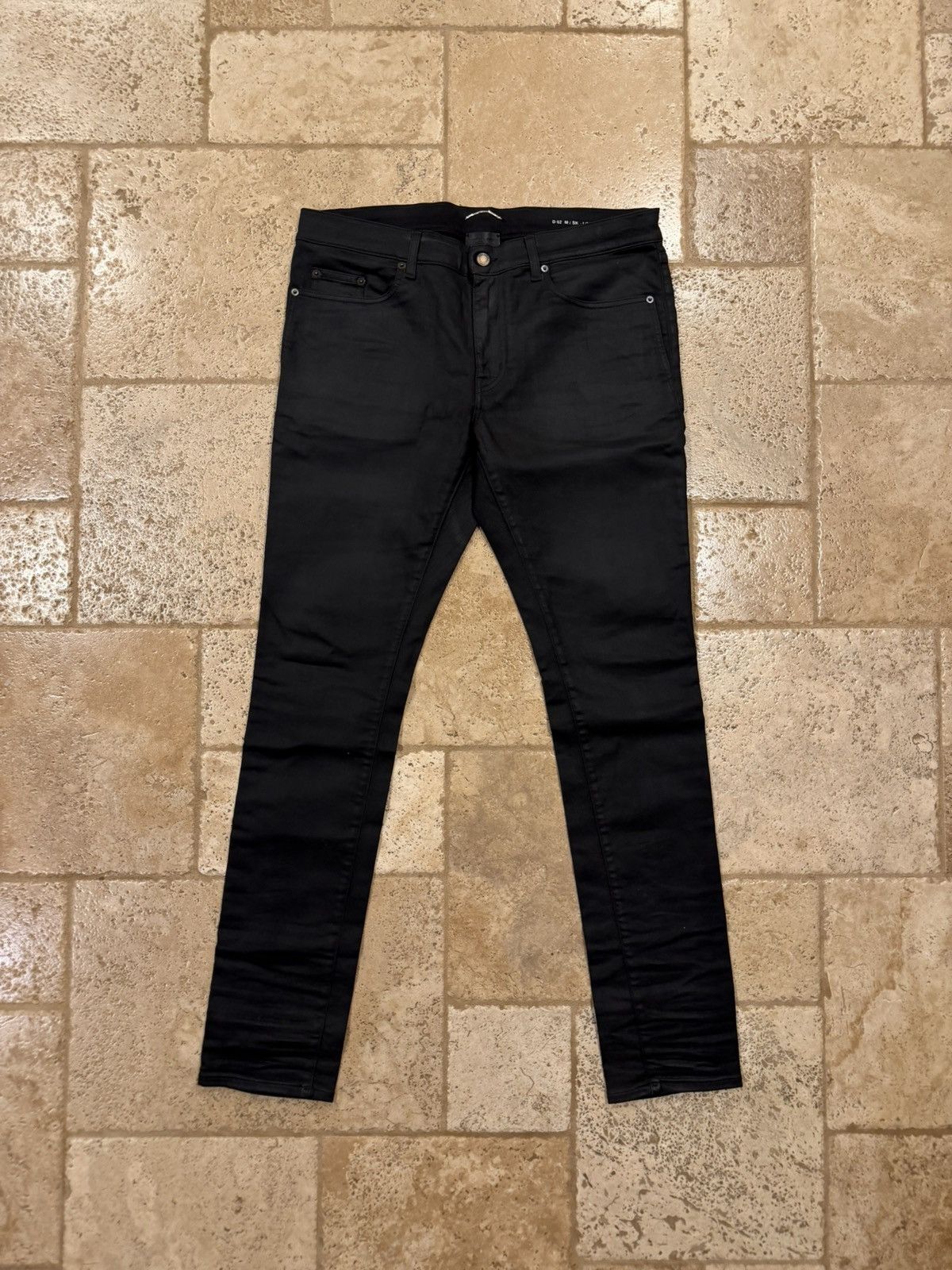 Saint Laurent Wax Jeans | Grailed