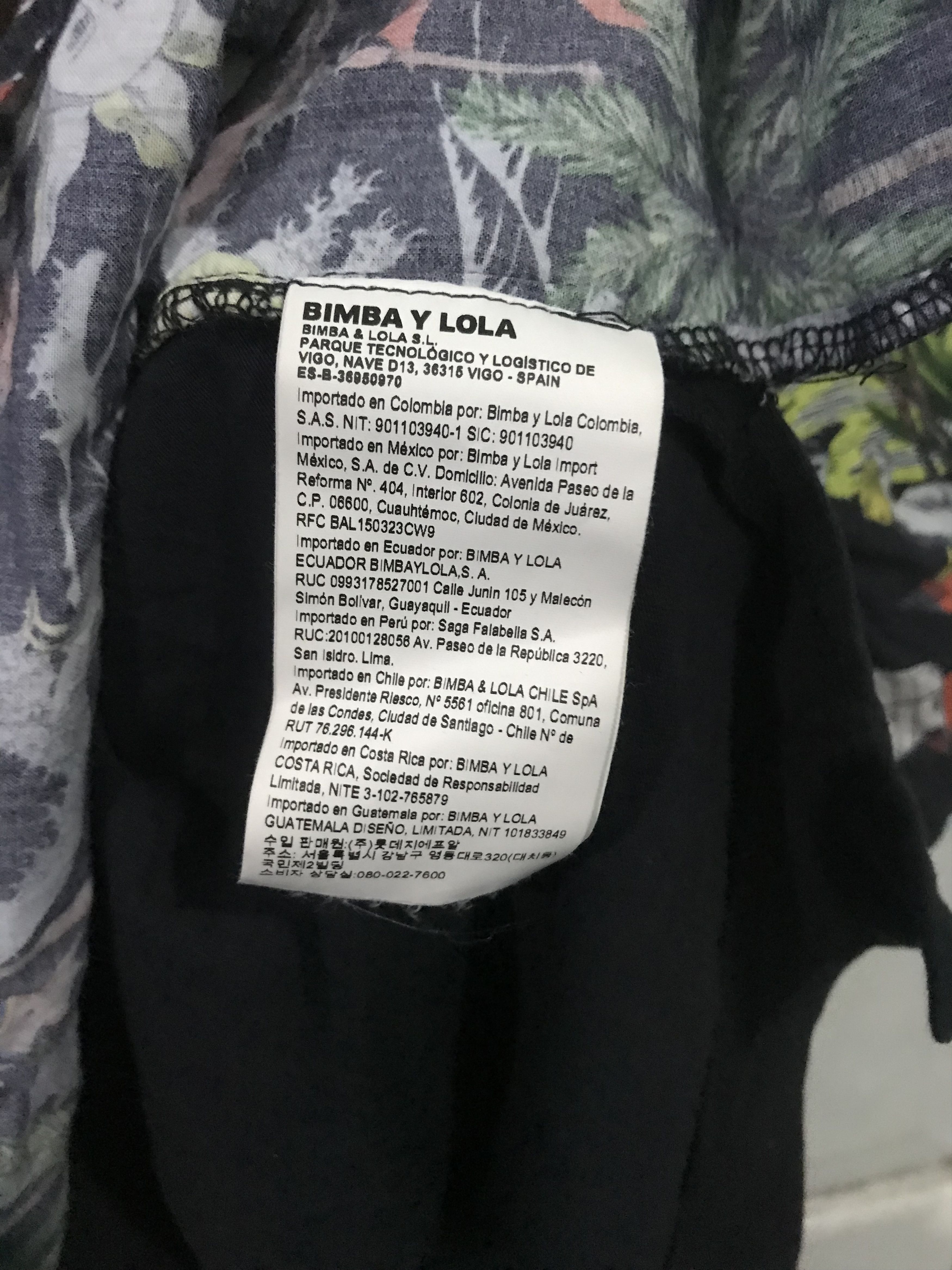 BIMBA Y LOLA Vintage ‼️RARE‼️BIMBA Y LOLA HAWAIIAN PRINT Size M / US 6-8 / IT 42-44 - 4 Thumbnail