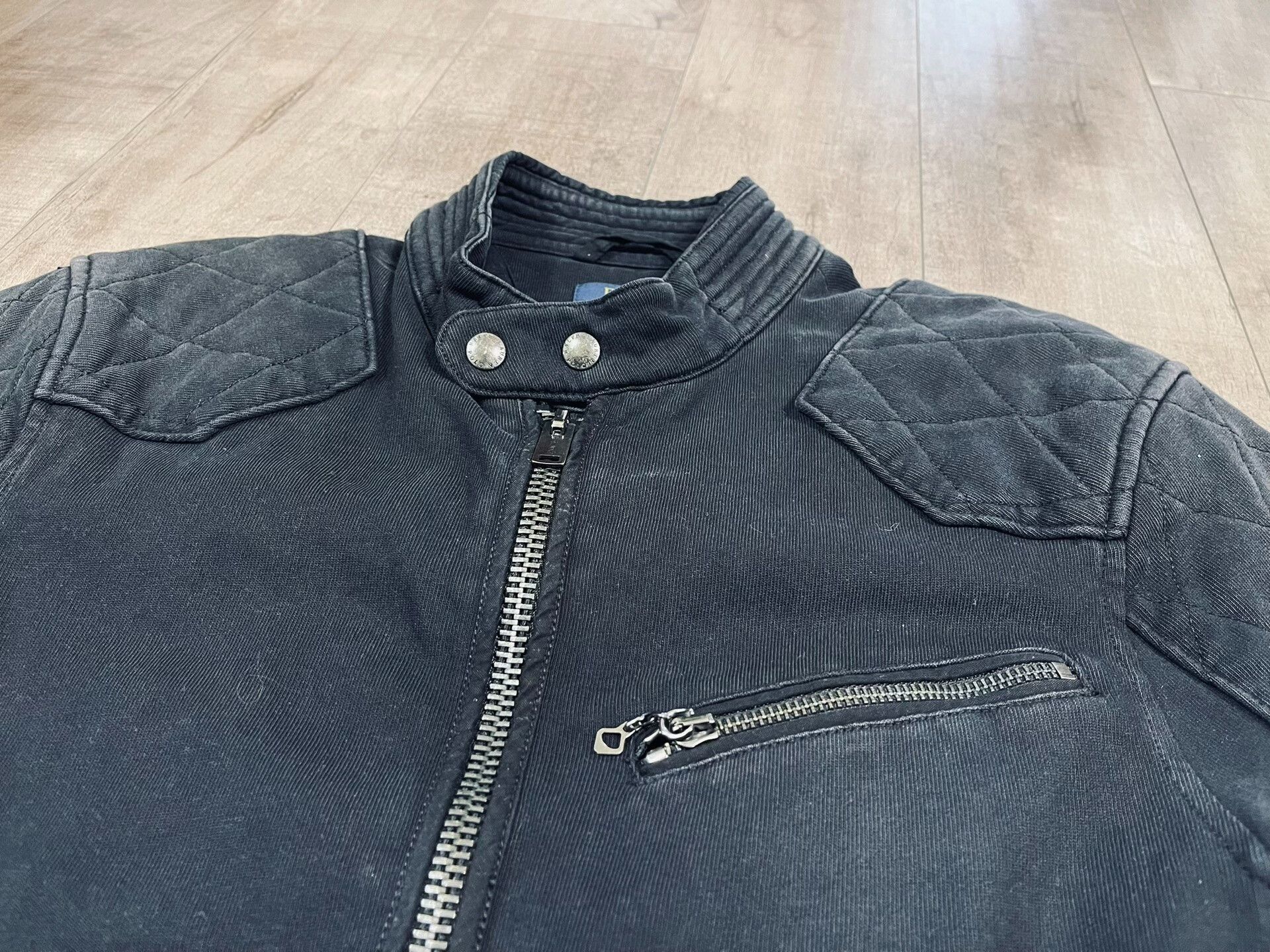 Ralph Lauren Ralph Lauren Classic Black Motorcycle Jacket Size US M / EU 48-50 / 2 - 1 Thumbnail