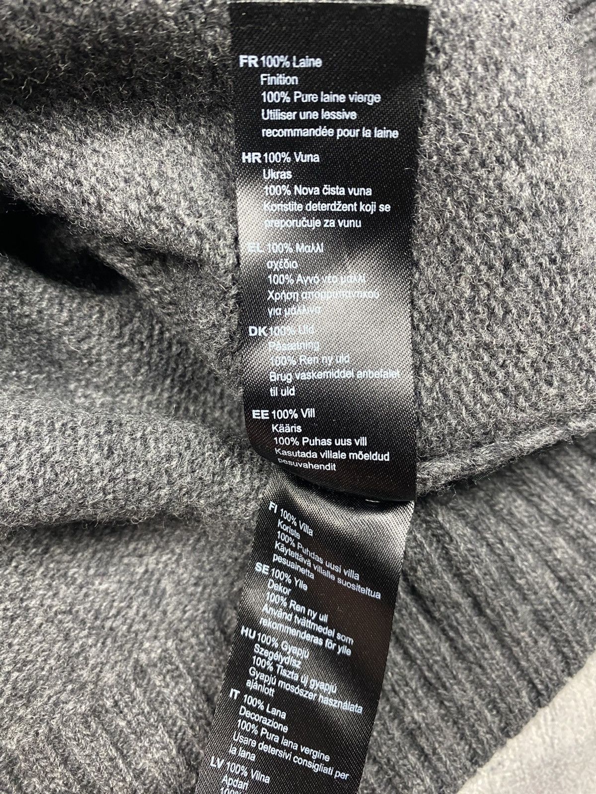Barbour Barbour Wool Half Zip Sweater Elbow Patch Knit Grey Size M Size US M / EU 48-50 / 2 - 14 Thumbnail