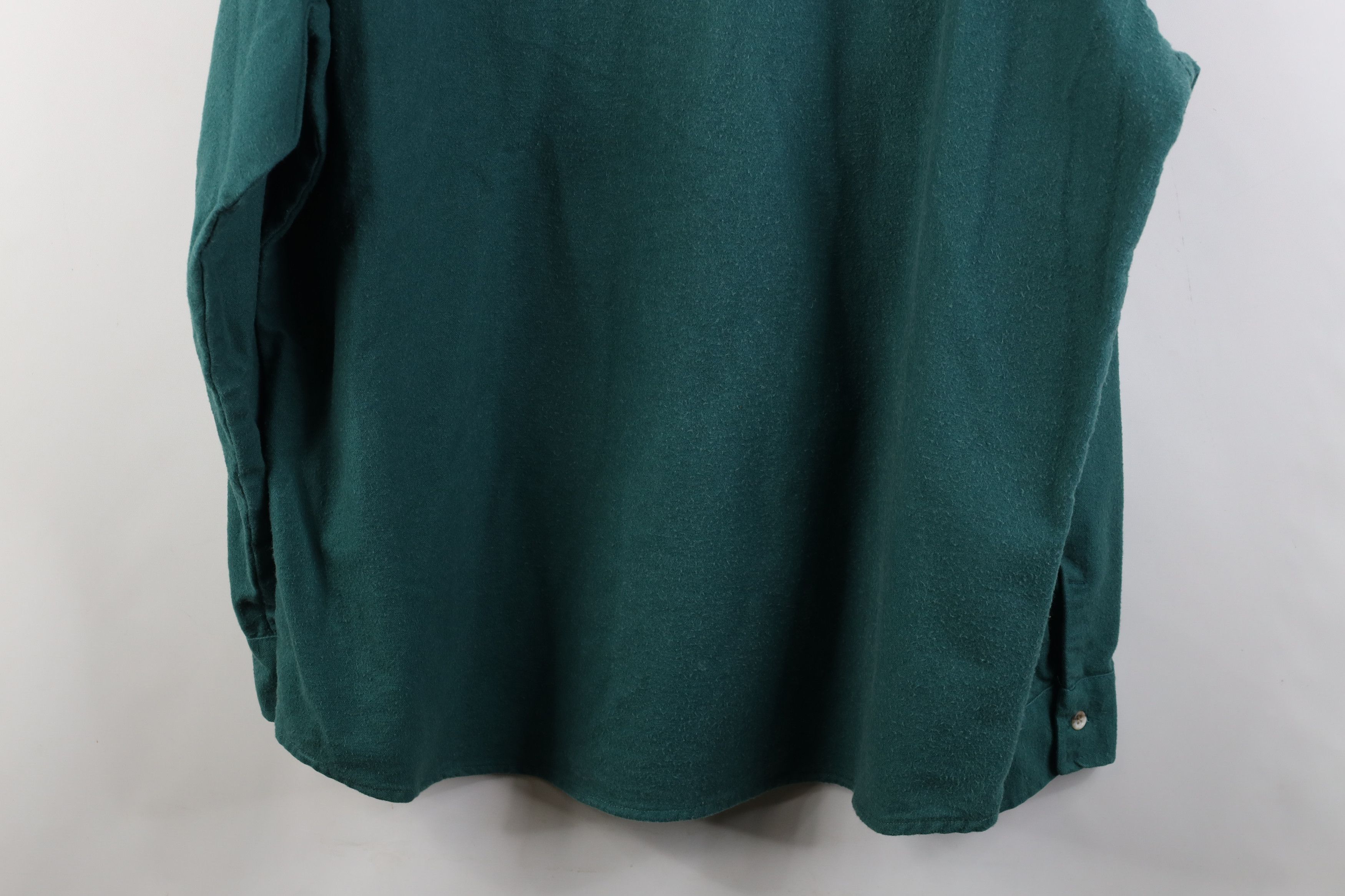 Vintage Vintage 90s Streetwear Heavyweight Chamois Button Shirt Size US XXL / EU 58 / 5 - 11 Thumbnail