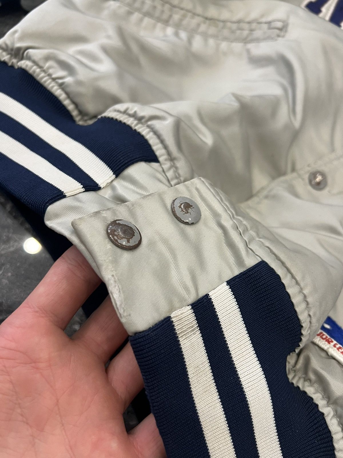 Other Vintage New York Yankees MLB Jacket Size M Grey 80s Rare Size US M / EU 48-50 / 2 - 6 Thumbnail