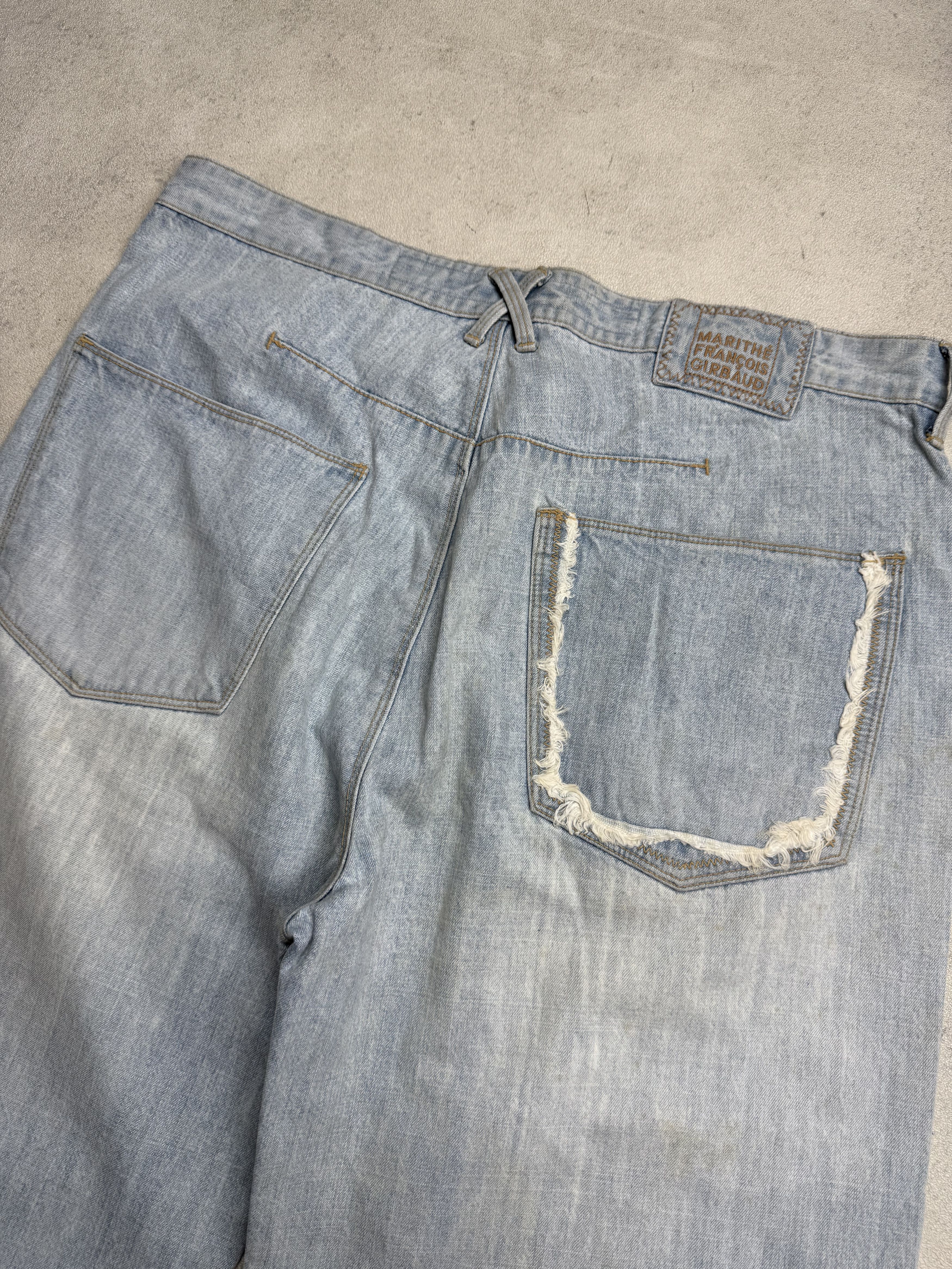 Marithe + Francois Girbaud Marithe Francois Girbaud Jorts Denim Size US 36 / EU 52 - 10 Thumbnail