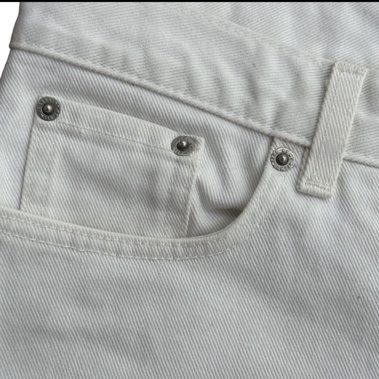 Helmut Lang Vintage Helmut Lang Boot Cut White Denim Jeans Size US 30 / EU 46 - 4 Thumbnail