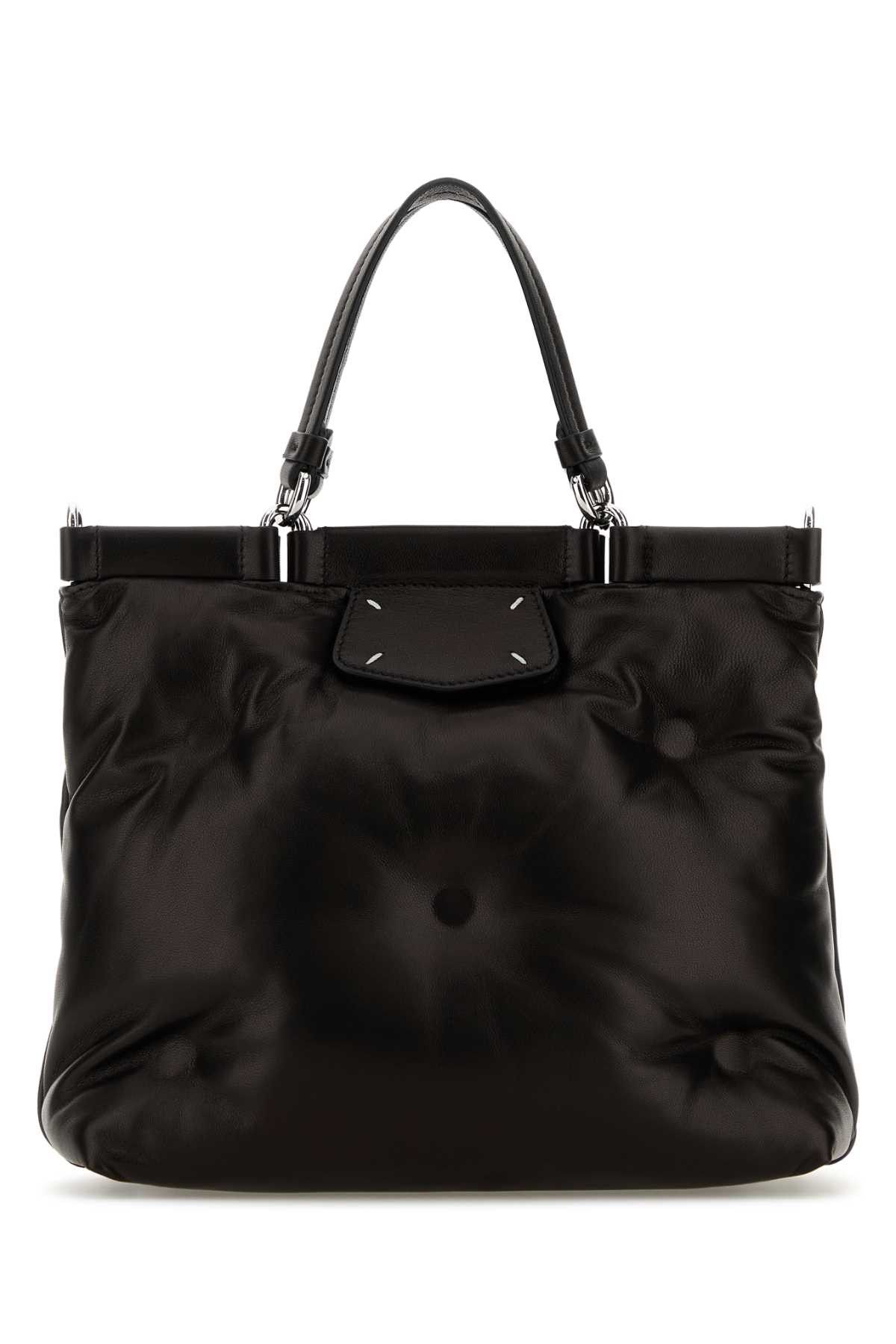 Maison Margiela Black Leather Handbag Size ONE SIZE - 1 Thumbnail